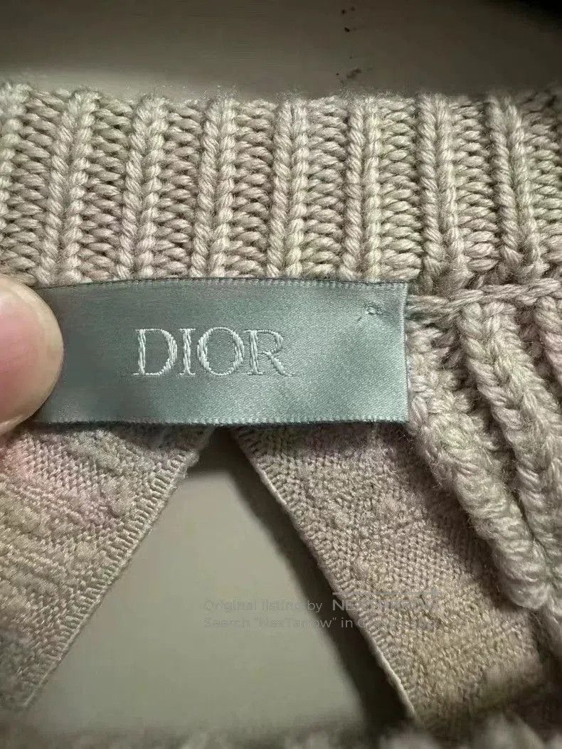 Dior Dior Light Pink Ribbed Sweater. Size US S / EU 44-46 / 1 - 3 Thumbnail