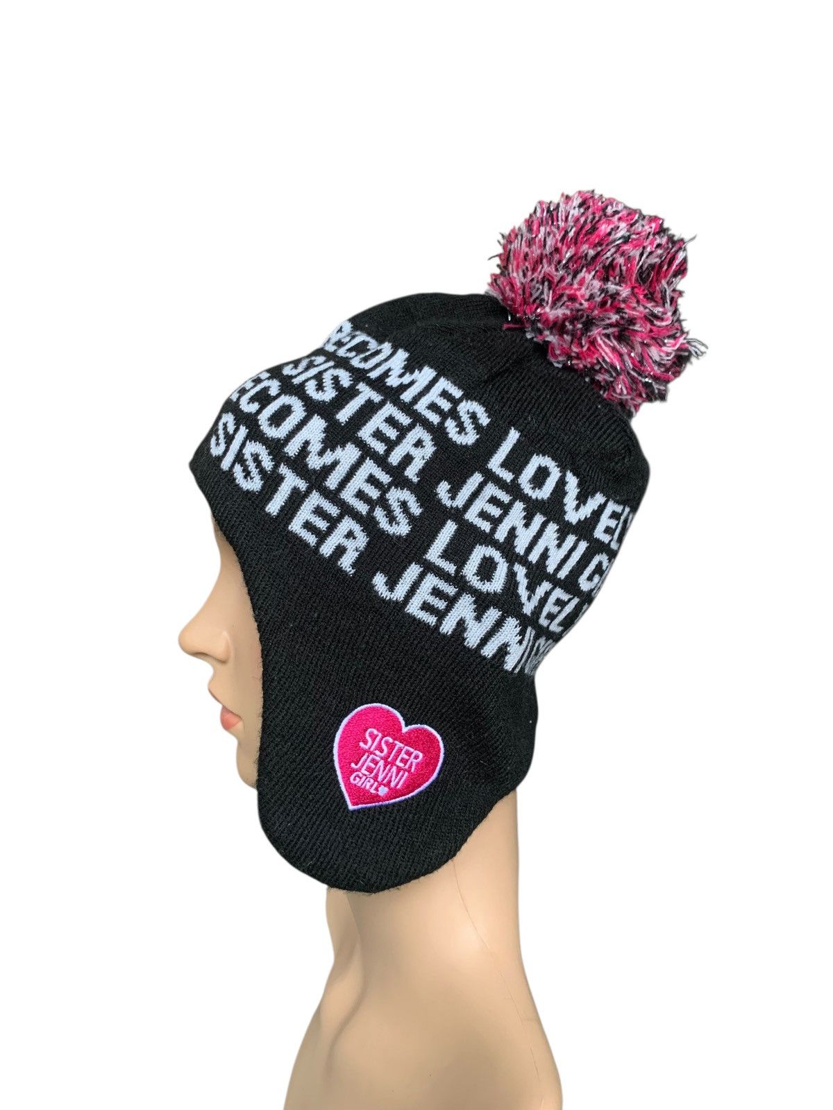 Designer × Japanese Brand × Kapital Jenni Sister Girl knitt Hat EarFlap Size ONE SIZE - 4 Thumbnail