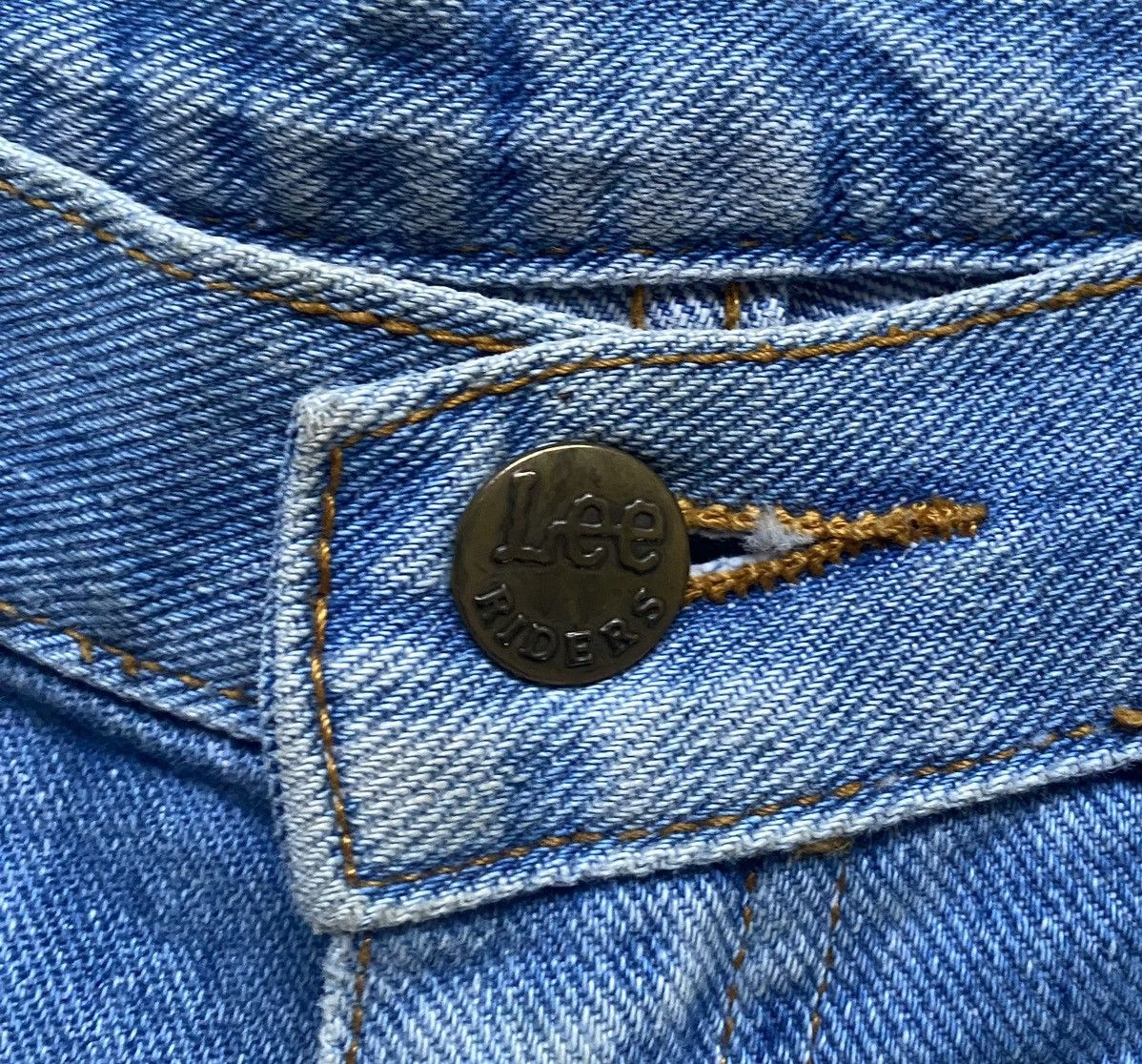 If Six Was Nine 🔥FLARE🔥Vintage Lee Riders Flare Distressed Denim Size US 27 - 14 Thumbnail