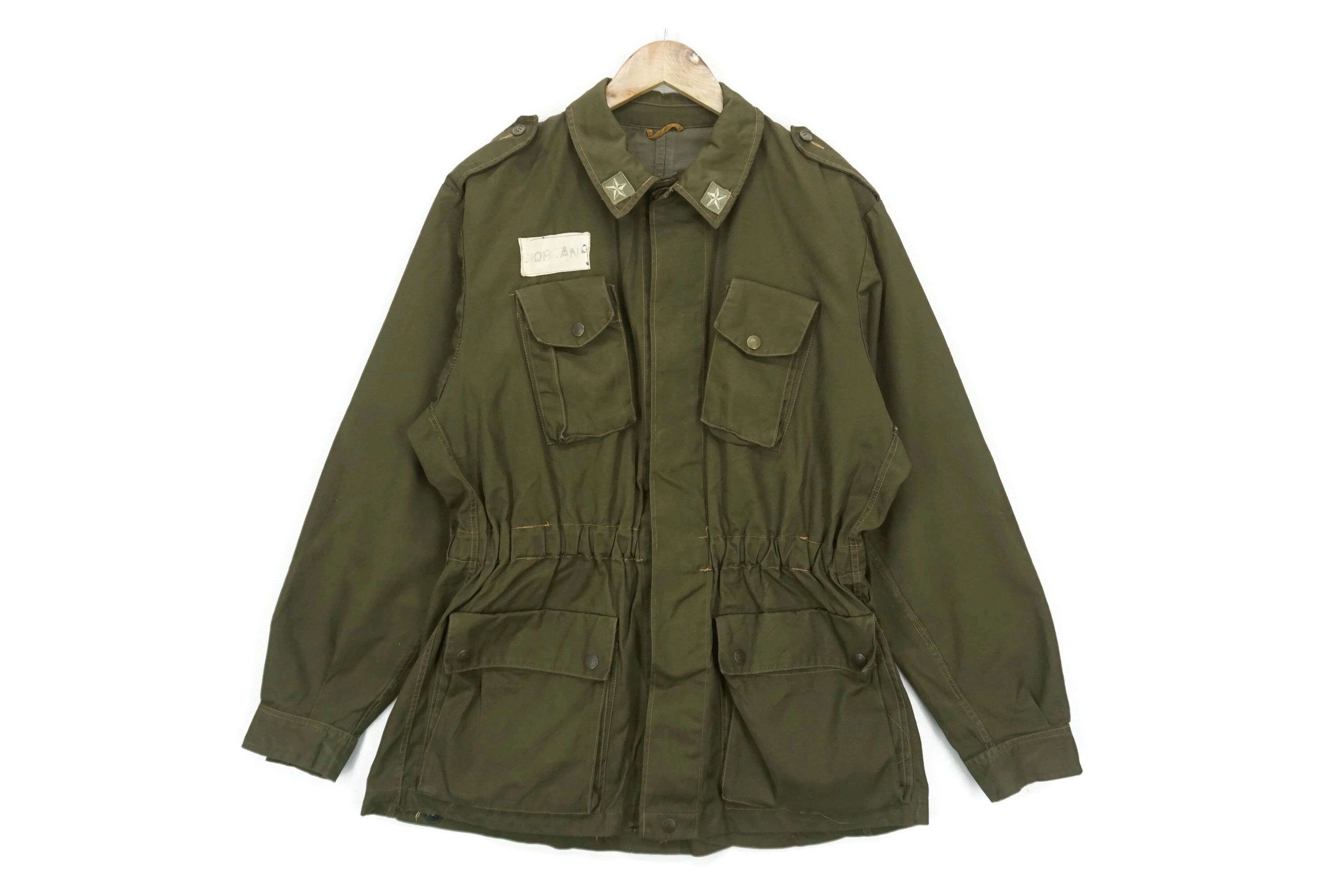 Vintage Panzera and Bove Caserta Italy 11-9-1973 Army Field Jacket Size US M / EU 48-50 / 2 - 1 Thumbnail