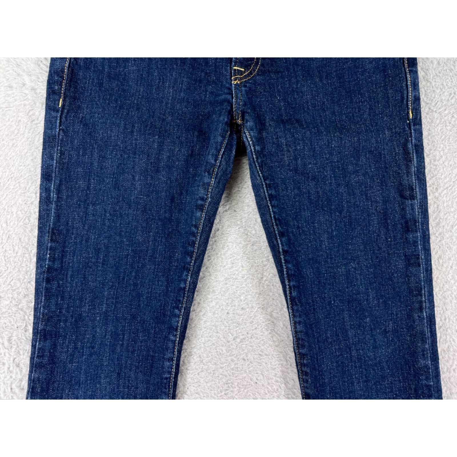 Vintage VINTAGE Revolution Jeans Womens 27 Blue Denim Dark Wash Bootcut Bell Flare Jeans Size 27" / US 4 / IT 40 - 7 Thumbnail