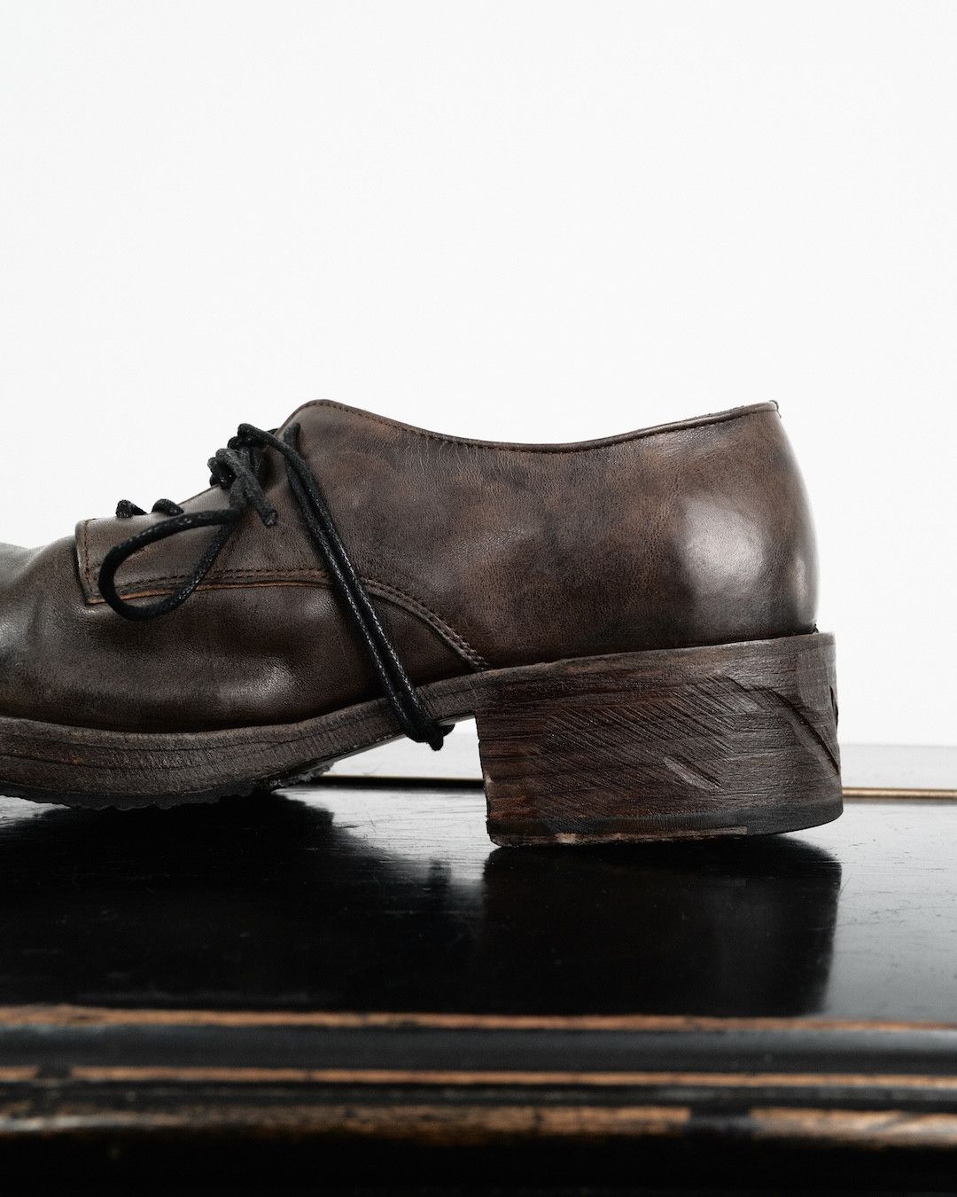 Other NKTRMNV VEG-TANNED HORSE DERBY SHOES D-H2S-VH-01 Size US 7 / EU 40 - 5 Thumbnail