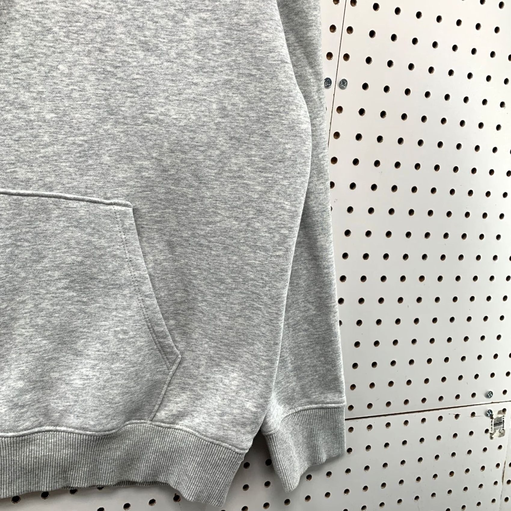 Vintage Kirkland Costco Hoodie Sweatshirt Ladies Small Gray Fleece Hooded Pullover Size S / US 4 / IT 40 - 7 Thumbnail