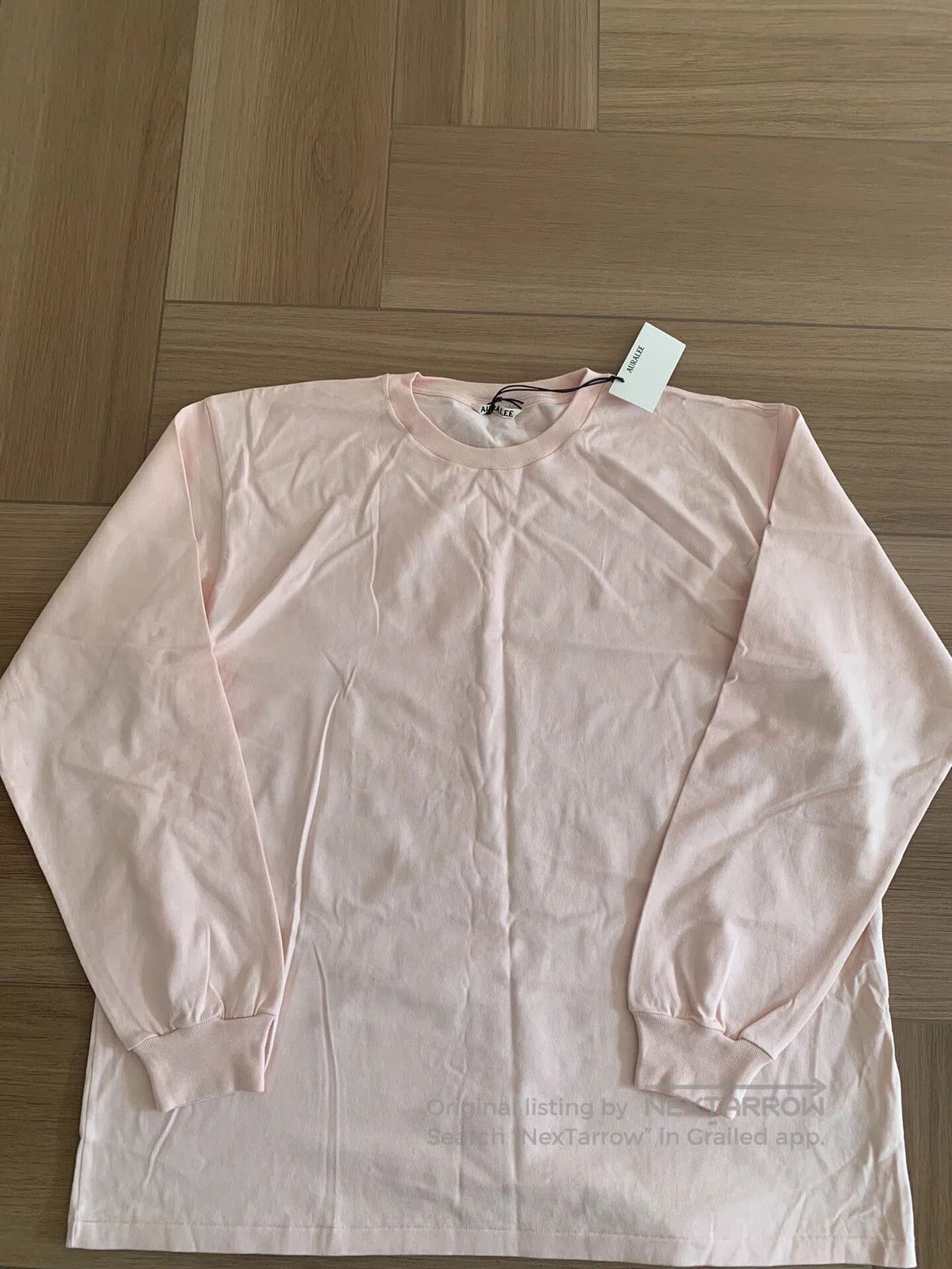 Auralee AURALEE LUSTER PLAITING Long-Sleeve T-Shirt. Size US XXL / EU 58 / 5 - 1 Thumbnail