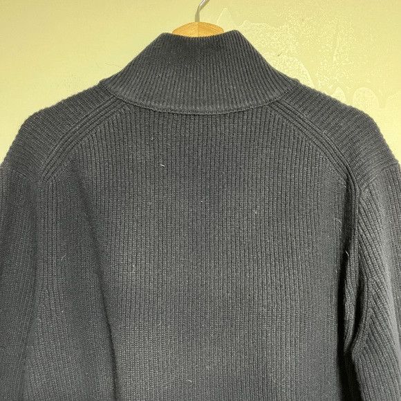Alex Mill Alex Mill Navy Merino Wool 1/4 Zip Sweater - Size L Size US L / EU 52-54 / 3 - 5 Thumbnail