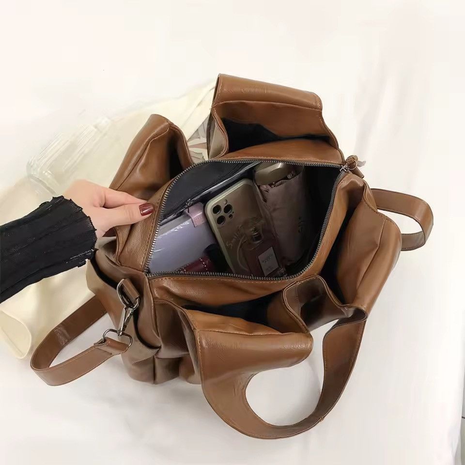 Other Casual Soft PU Leather Crossbody Designer Large Bag Size ONE SIZE - 7 Thumbnail