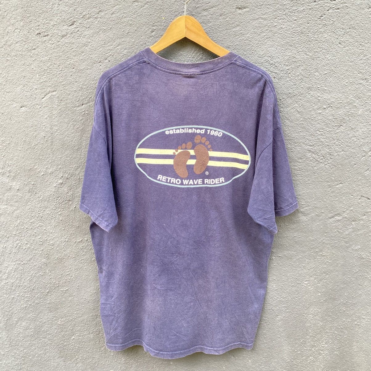 Hang Ten Thrashed Faded Vintage 90s Hang Ten Surfboard ERD GRUNGE TEE Size US XL / EU 56 / 4 - 1 Thumbnail
