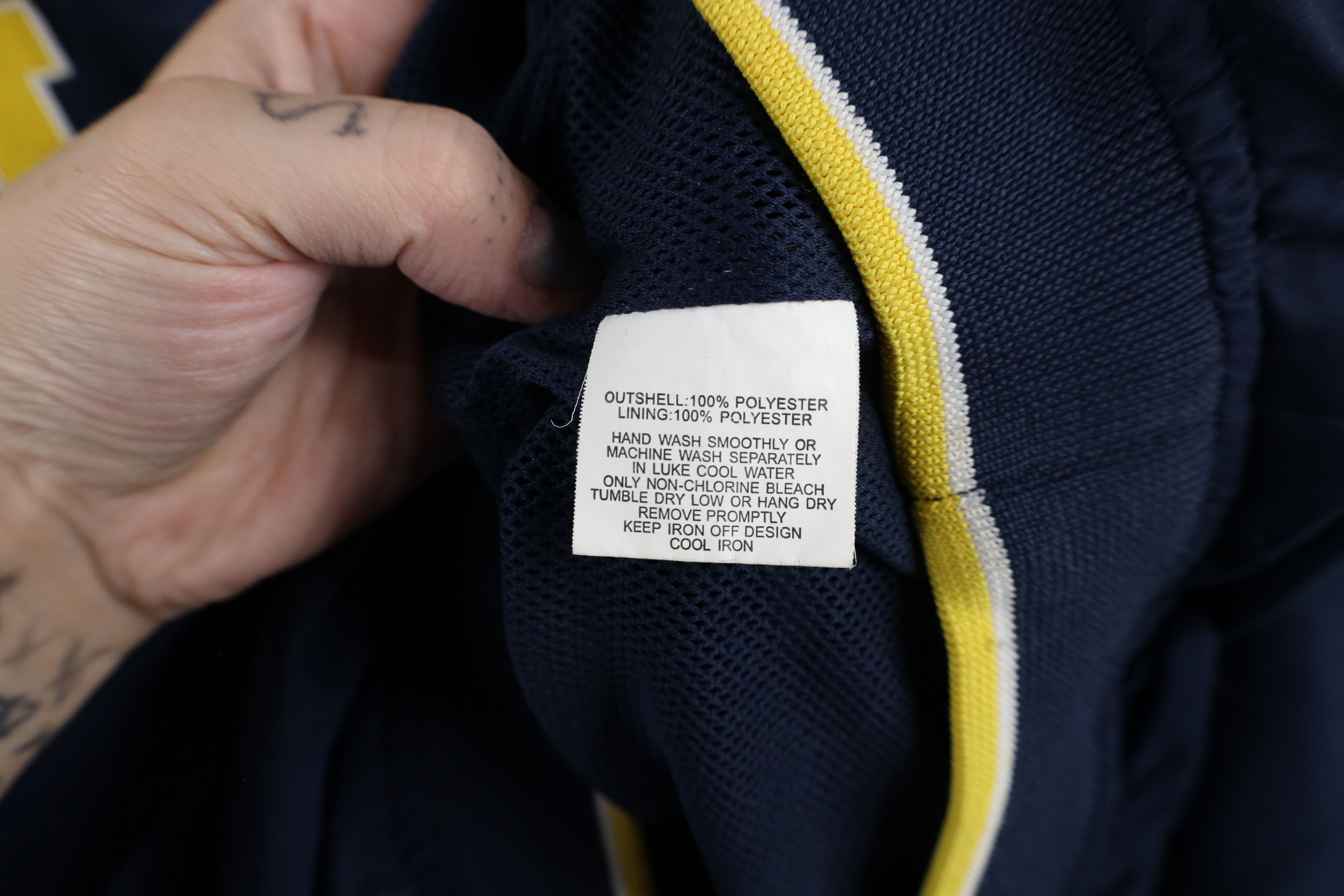 Vintage Vintage Out University of Michigan Pullover Jacket Blue Size US XL / EU 56 / 4 - 7 Thumbnail