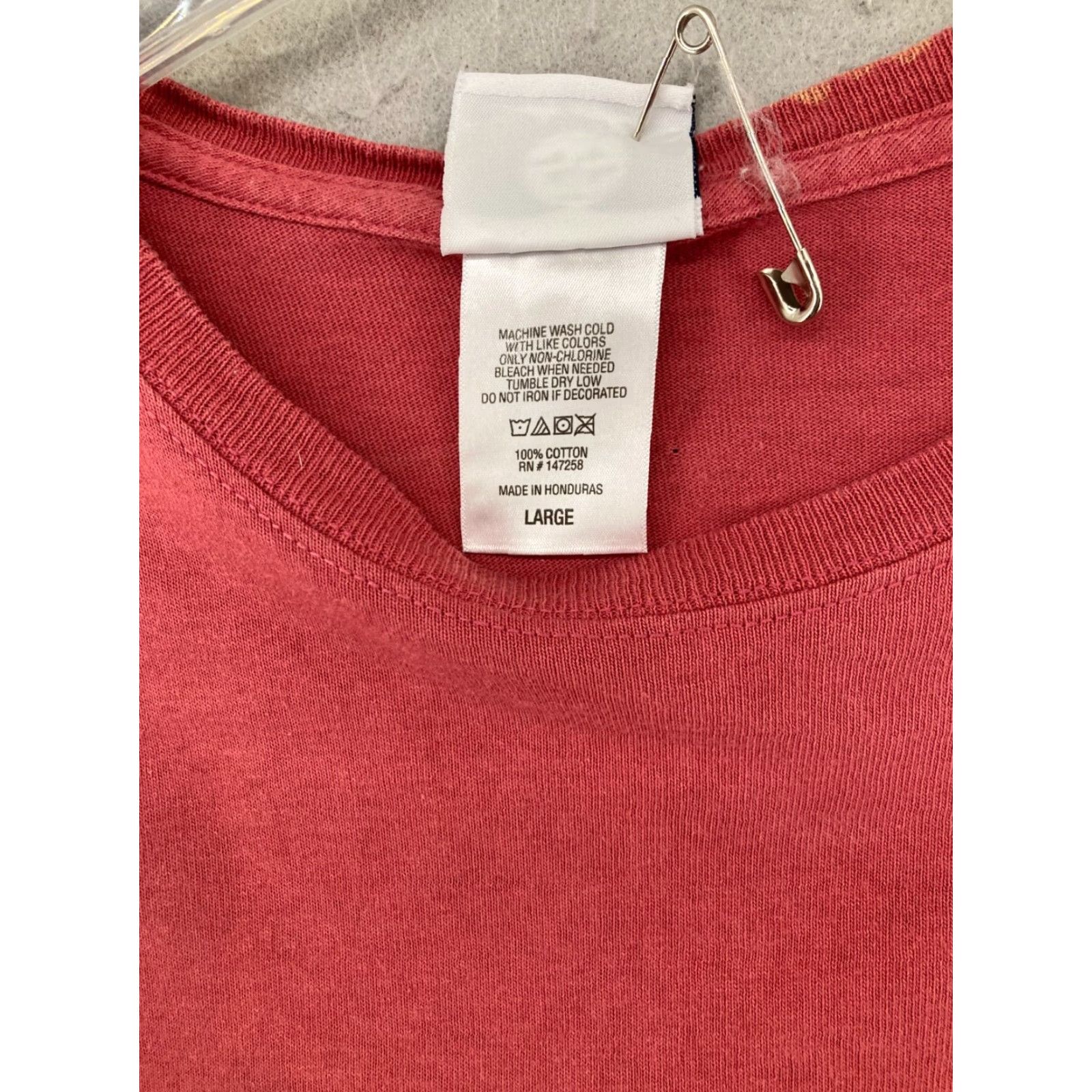 Jeep Simply Southern Women's Graphic T-Shirt Large Red "Not All Who Wander" Jeep Casual Outdoor Preppy Mens Size L / US 10 / IT 46 - 7 Thumbnail