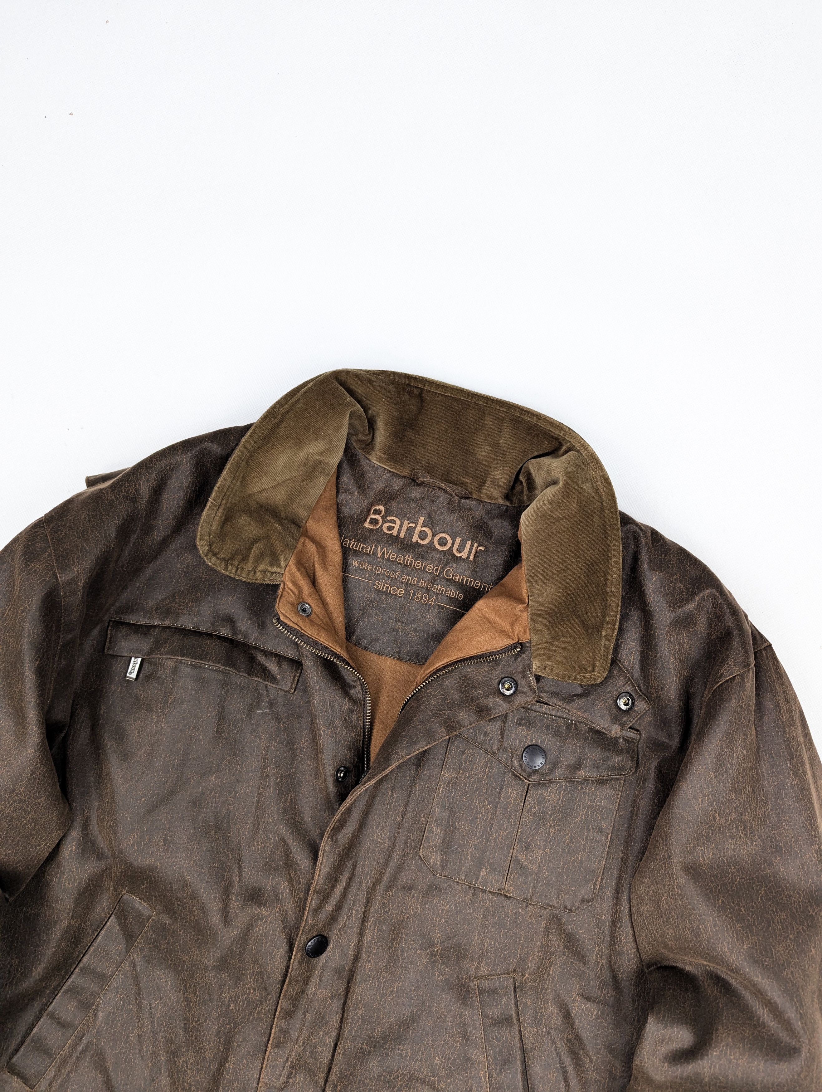 Barbour Barbour bushman brown coat jacket L Size US L / EU 52-54 / 3 - 3 Thumbnail