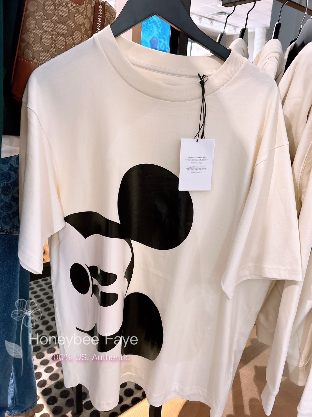 Disney X Coach WOMEN'S Mickey Mouse Skater T Shirt CN321
