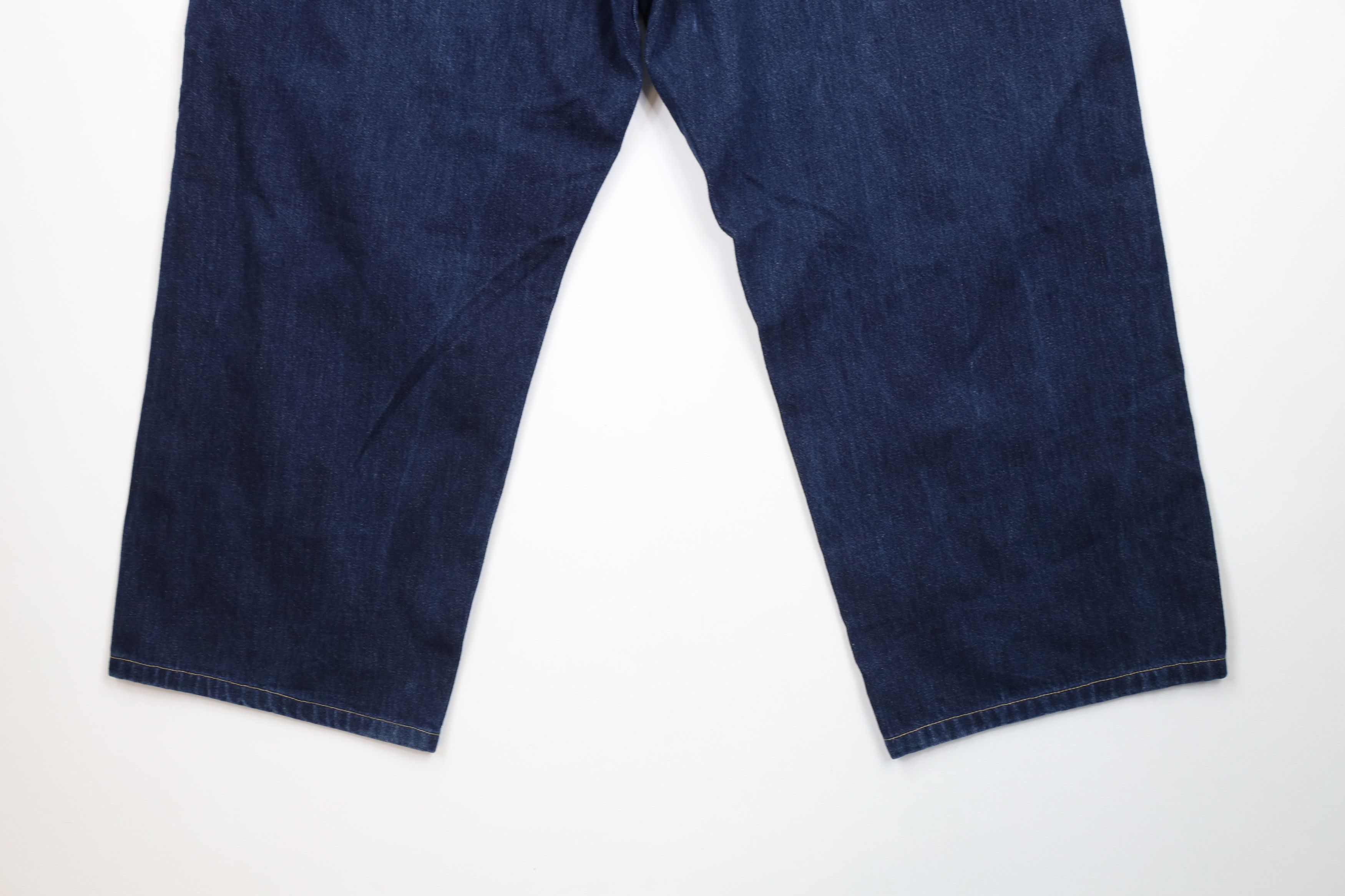 Levi's × Vintage Vintage Y2K 2002 Levis 569 Straight Wide Leg Denim Jeans Size US 41 - 14 Thumbnail