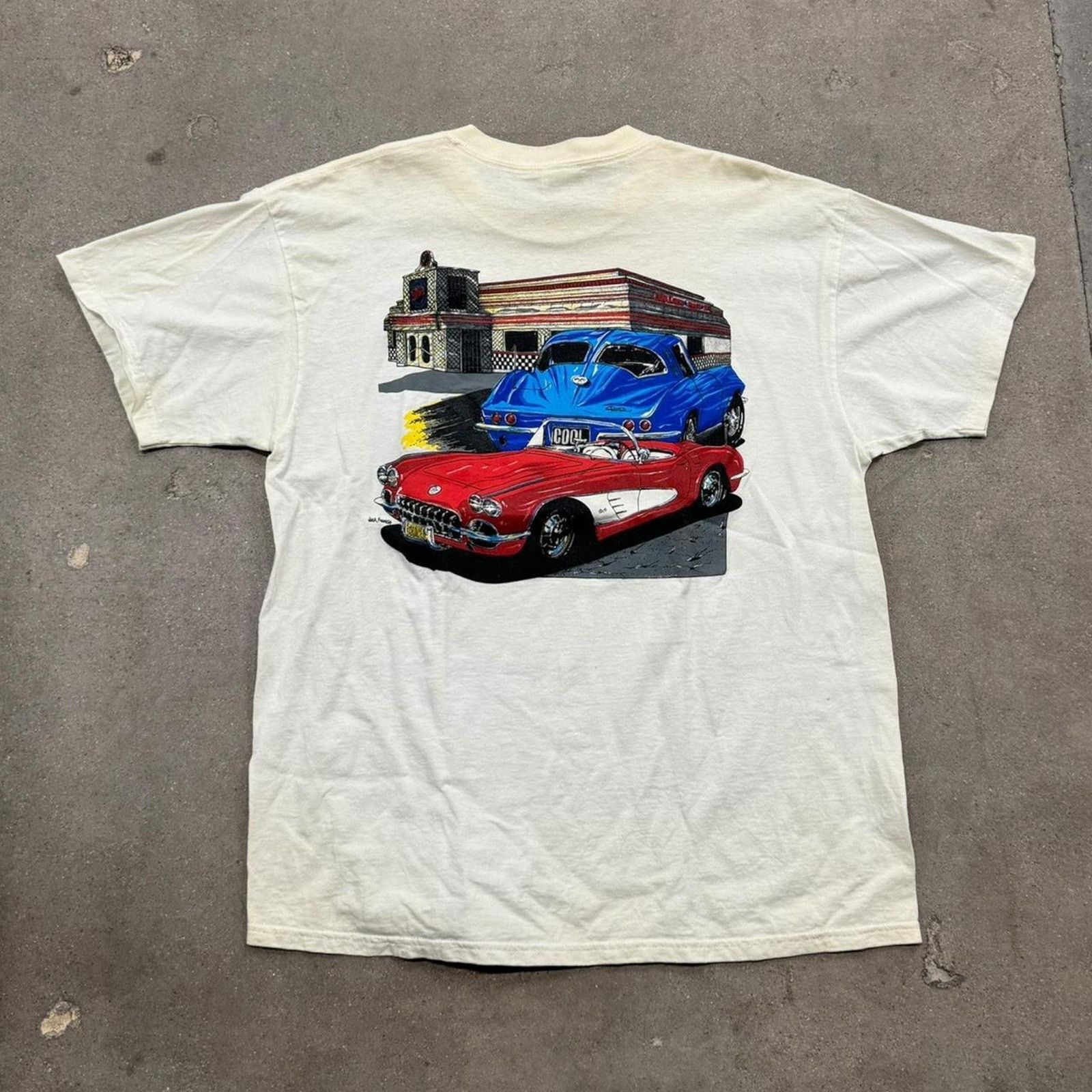 NASCAR Vintage 90s Car Tee Size US XL / EU 56 / 4 - 1 Thumbnail