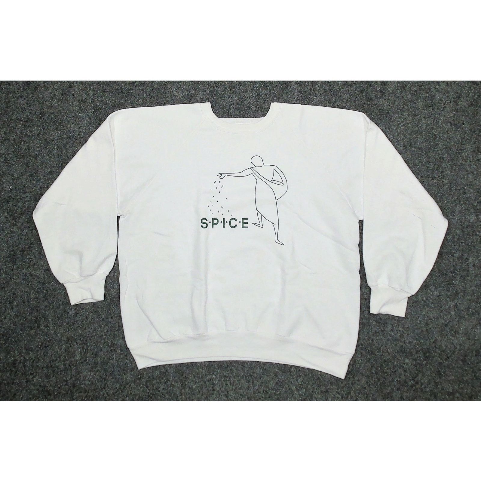 Vintage Pannill 80s S.P.I.C.E Sower Graphic Raglan Boxy Sweatshirt Size XL / US 12-14 / IT 48-50 - 3 Thumbnail