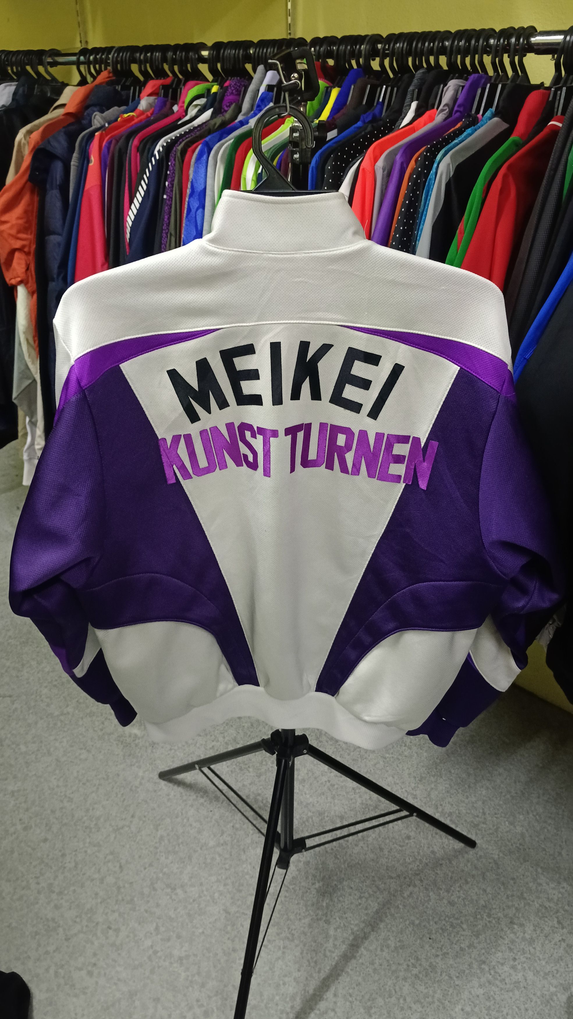 Nike × Vintage Vintage Nike Gray Tag Track Top Size US M / EU 48-50 / 2 - 2 Thumbnail