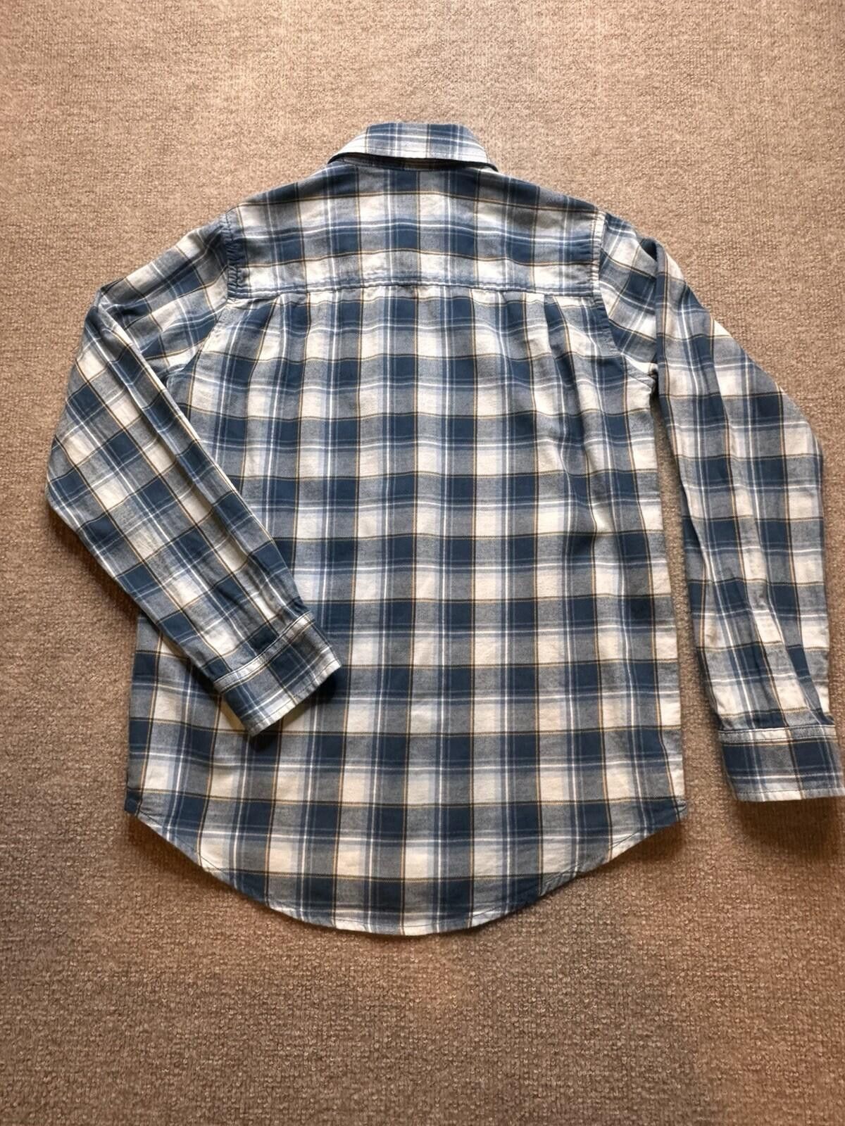Other Children’s Place Boy's Button Down Blue Plaid XL 14 [722] Size US XL / EU 56 / 4 - 3 Thumbnail