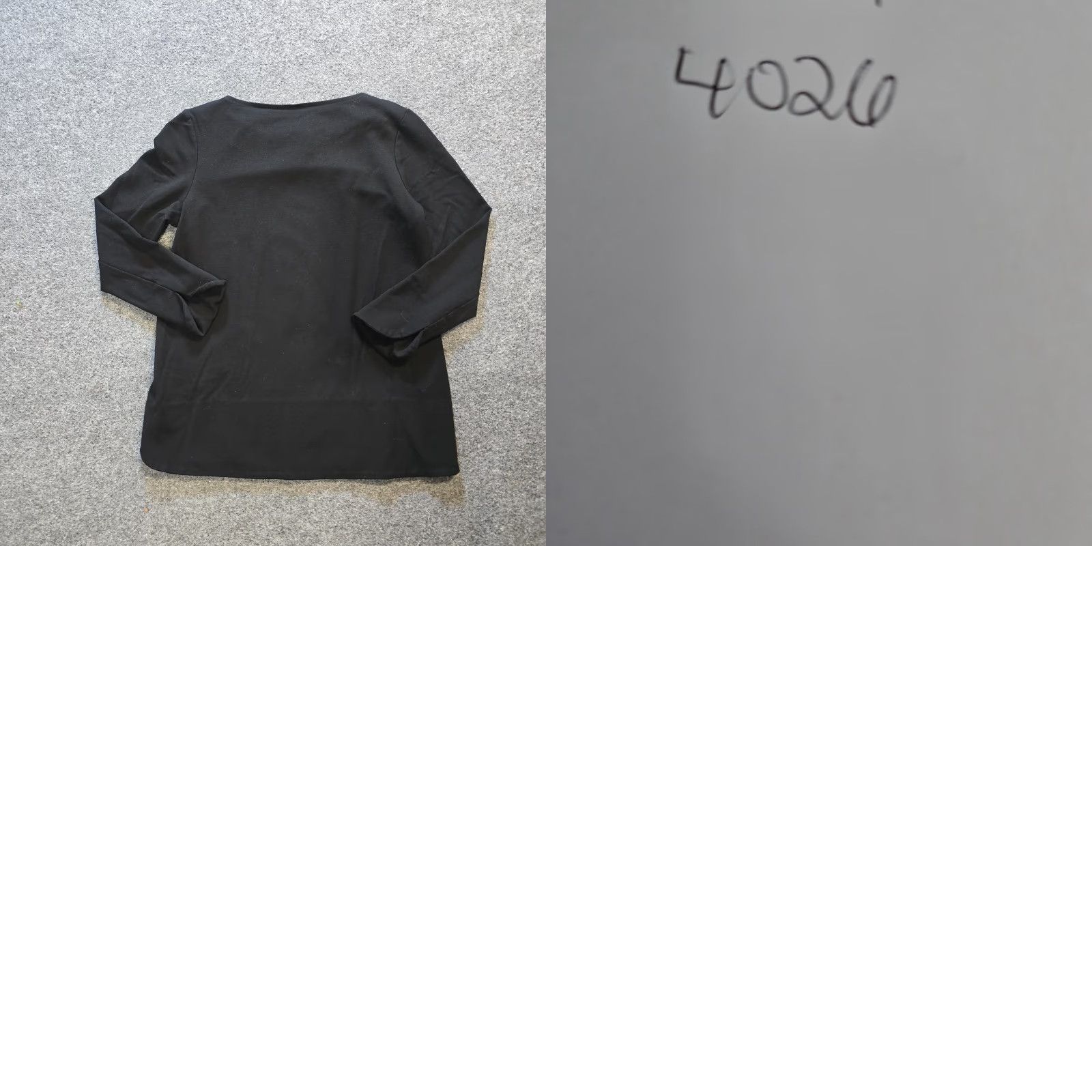 Vintage Jude Connally Top Womens Size Small Black Stretch No Iron Career Travel Capsule Shirt Adults Regular Black Long Sleeve Knit Size S / US 4 / IT 40 - 8 Thumbnail