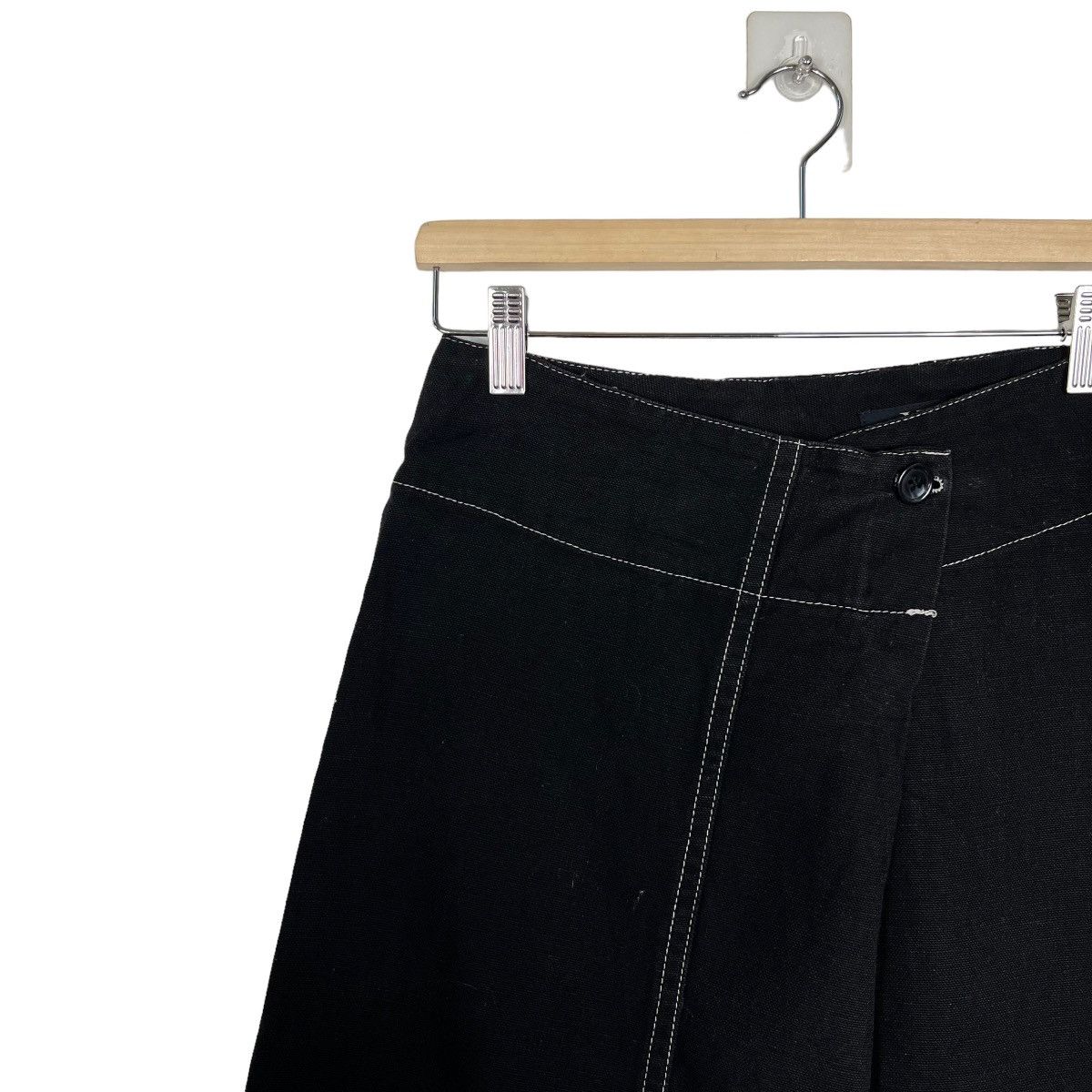 Yohji Yamamoto 🔥 Y's YOHJI YAMAMOTO MIDI SKRITS MADE IN JAPAN Size 28" / US 6 / IT 42 - 6 Thumbnail