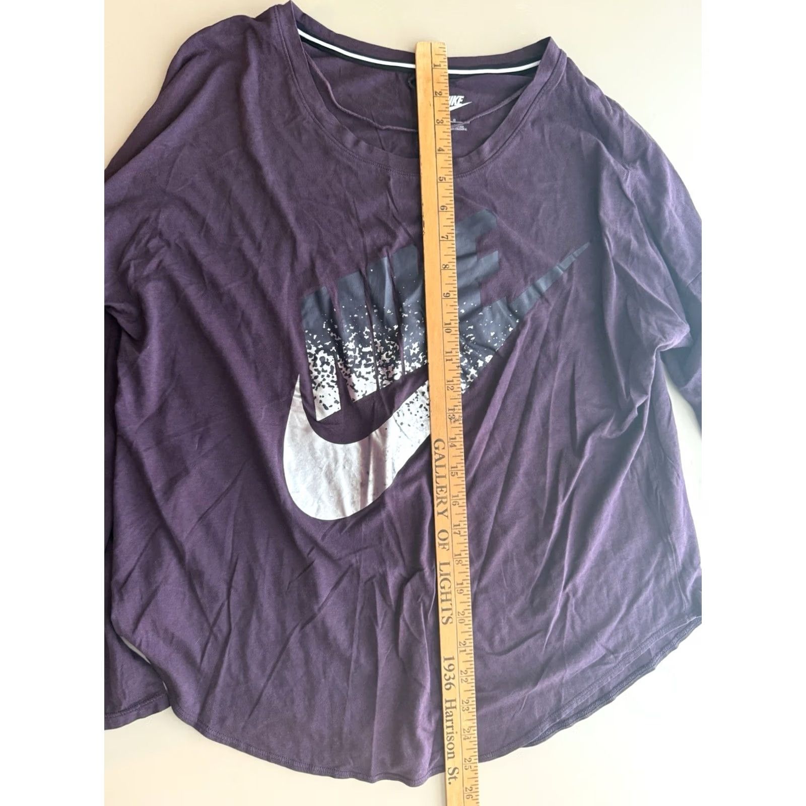 Nike Nike Women’s Logo Lightweight Long Sleeve Tee Purple Size Large Running Size L / US 10 / IT 46 - 7 Thumbnail