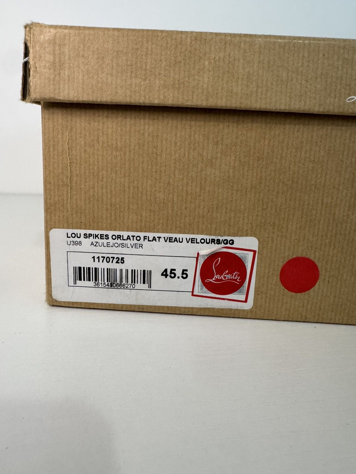 Louis Vuitton Christian Louboutin Lou Spikes Orlato Sneakers – Sz 45.5 Size US 12.5 / EU 45-46 - 10 Thumbnail
