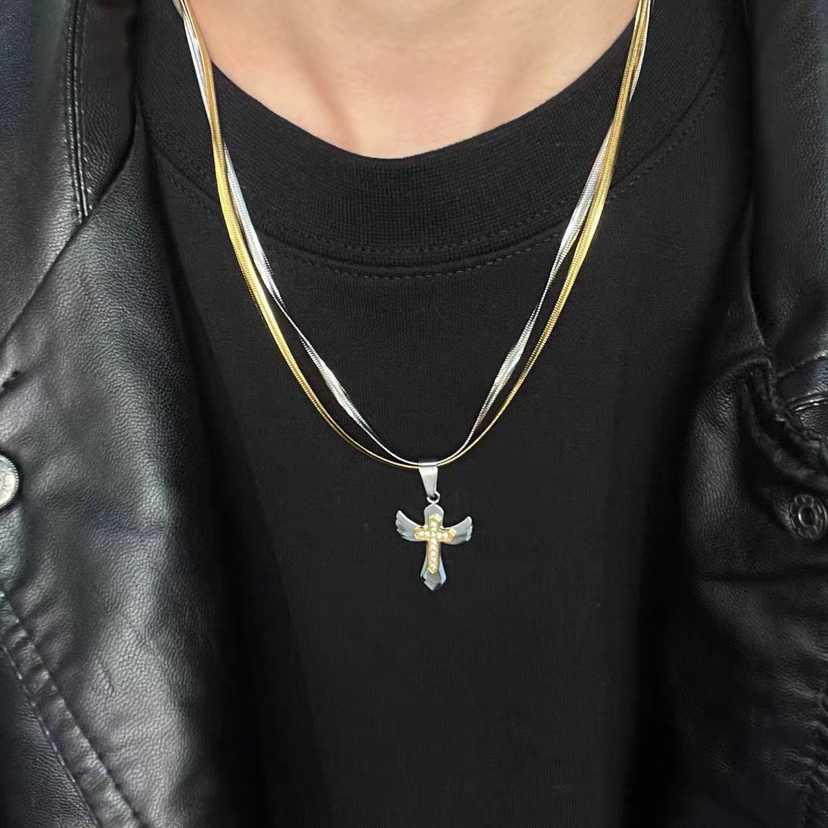 Other Cross Modern STEAL! Y2K Chains Necklace Chain Size ONE SIZE - 3 Thumbnail