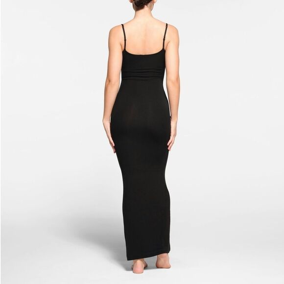 SKIMS Skims SOFT LOUNGE slip dress black size S NWT in packaging Size S / US 4 / IT 40 - 4 Thumbnail