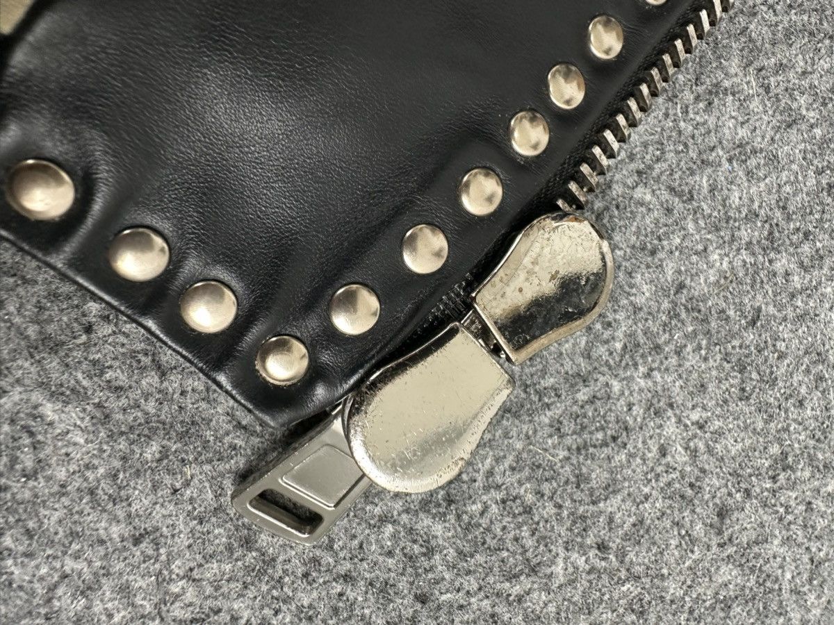 Valentino Valentino - Rockstud Biker Leather Jacket - Embellished Size US L / EU 52-54 / 3 - 13 Thumbnail