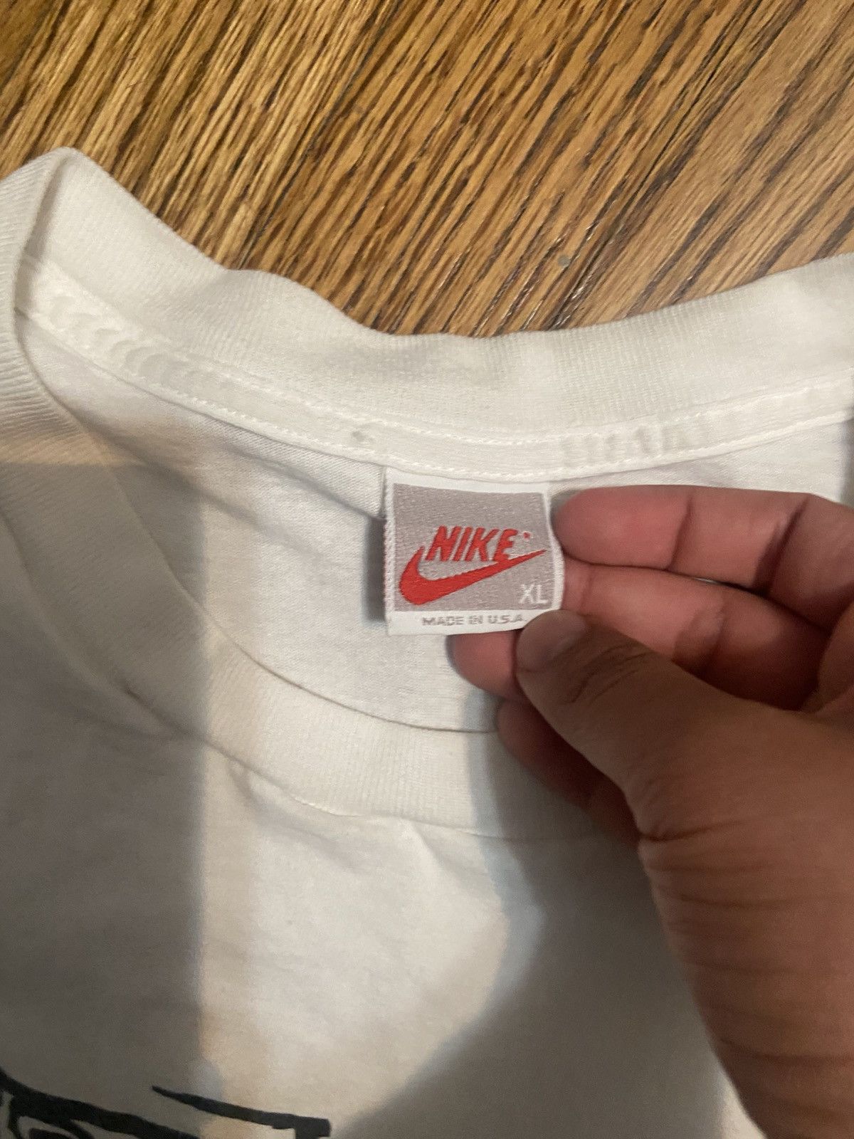 Nike × Vintage Vintage Nike t shirt Size US XL / EU 56 / 4 - 4 Thumbnail