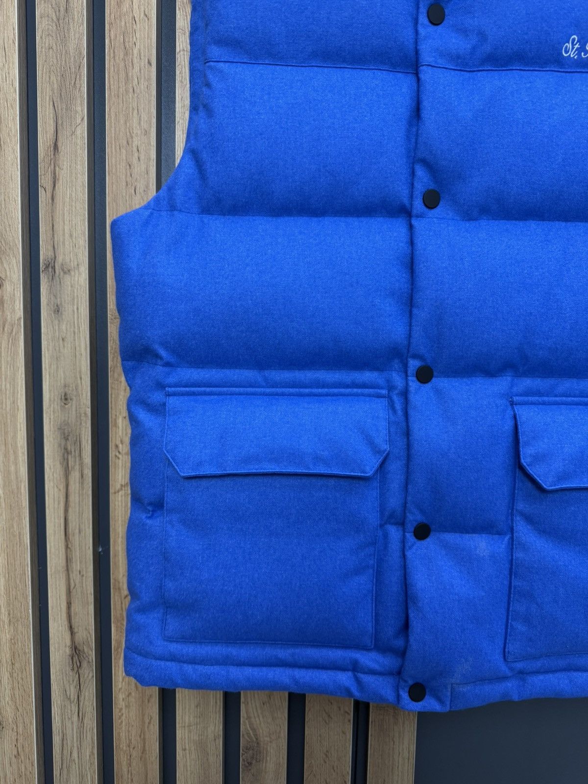 MC2 Saint Barth MC2 Saint Barth Down Padded Wool Vest Size L Size US L / EU 52-54 / 3 - 4 Thumbnail