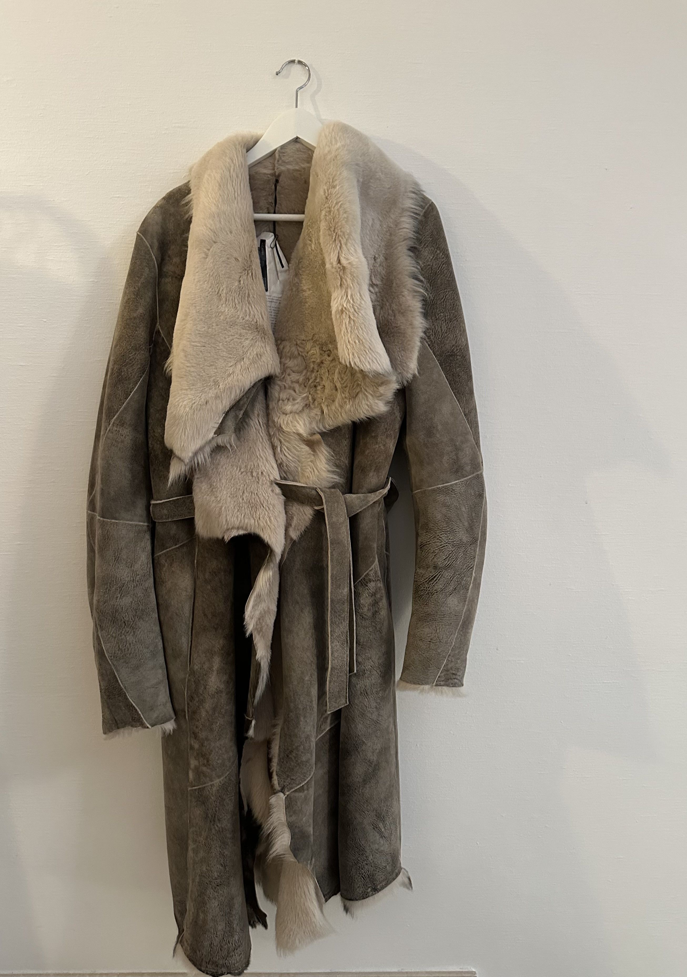 Masnada Sheepskin Coat Size L / US 10 / IT 46 - 3 Thumbnail