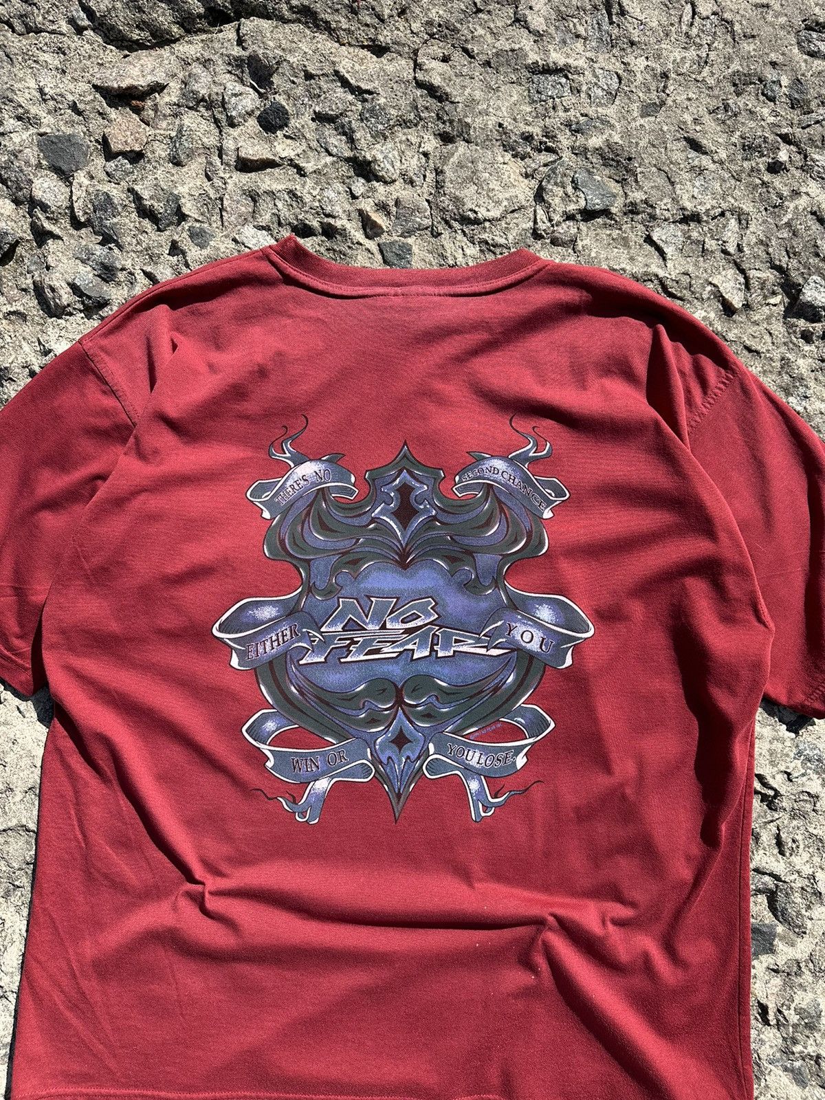 No Fear × Vintage Vintage 1997 No Fear T-Shirt Size US XL / EU 56 / 4 - 2 Thumbnail