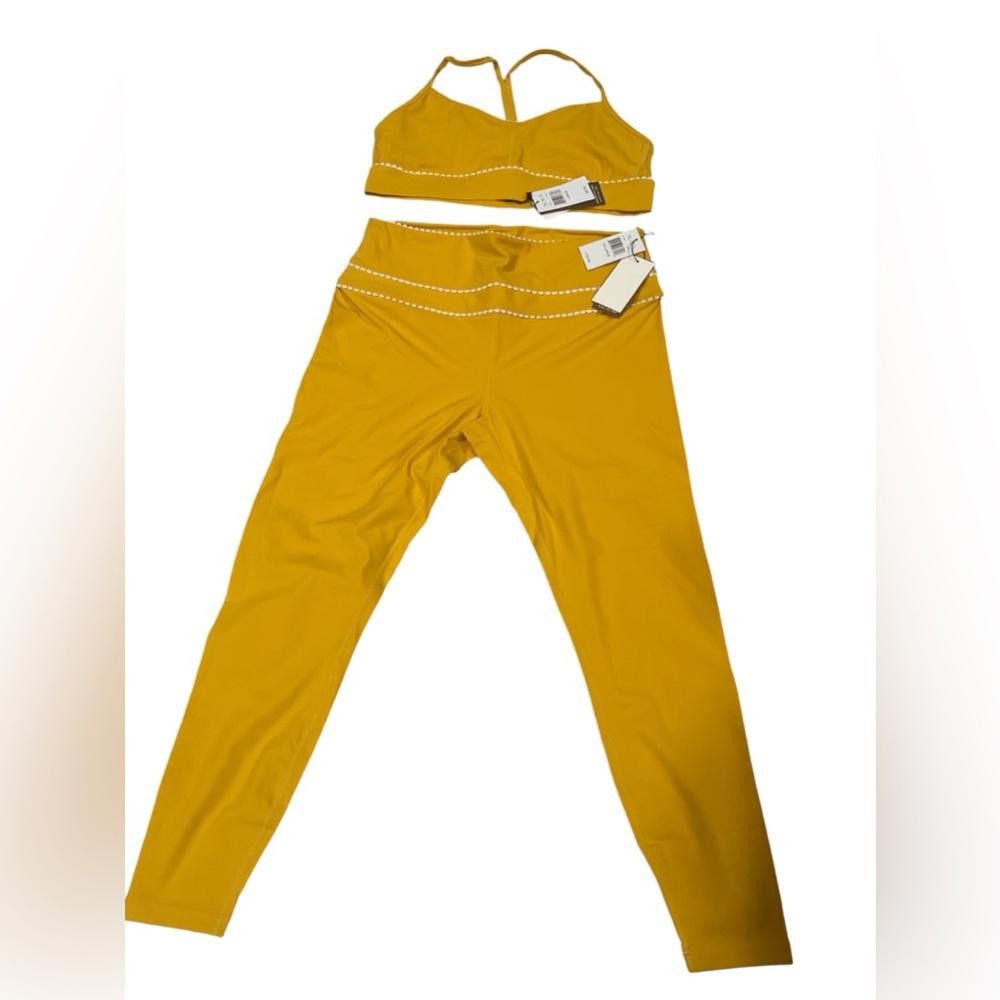 Avalanche ALALA Jolie Marigold two piece leggings set and Sports Bra Size 30" / US 8 / IT 44 - 3 Thumbnail
