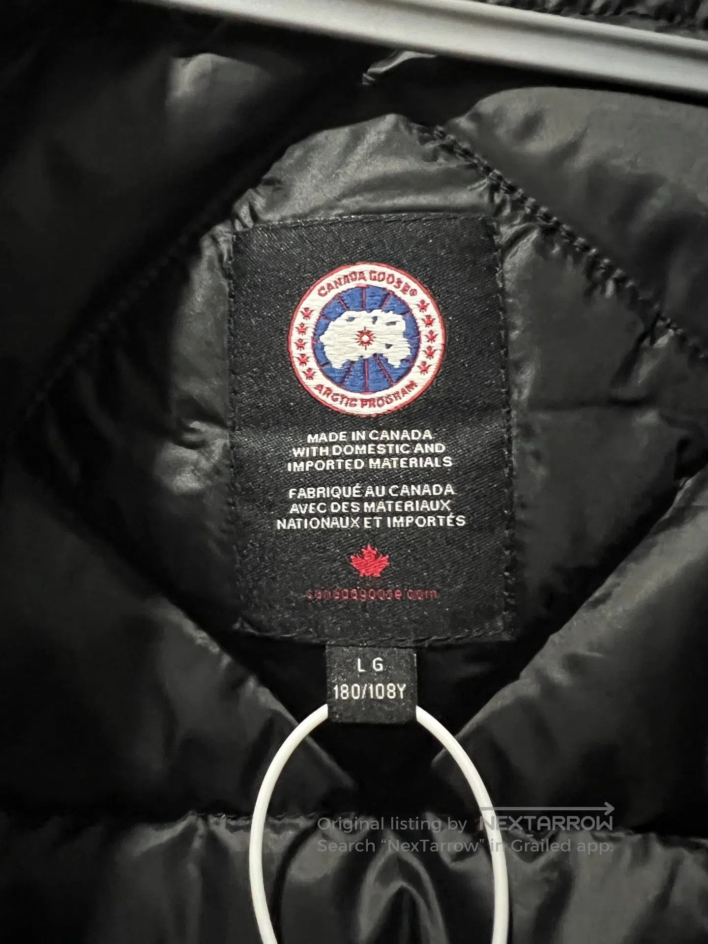 Canada Goose Canada Goose Sleeve tag, front chest pocket, down jacket| Size US L / EU 52-54 / 3 - 5 Thumbnail