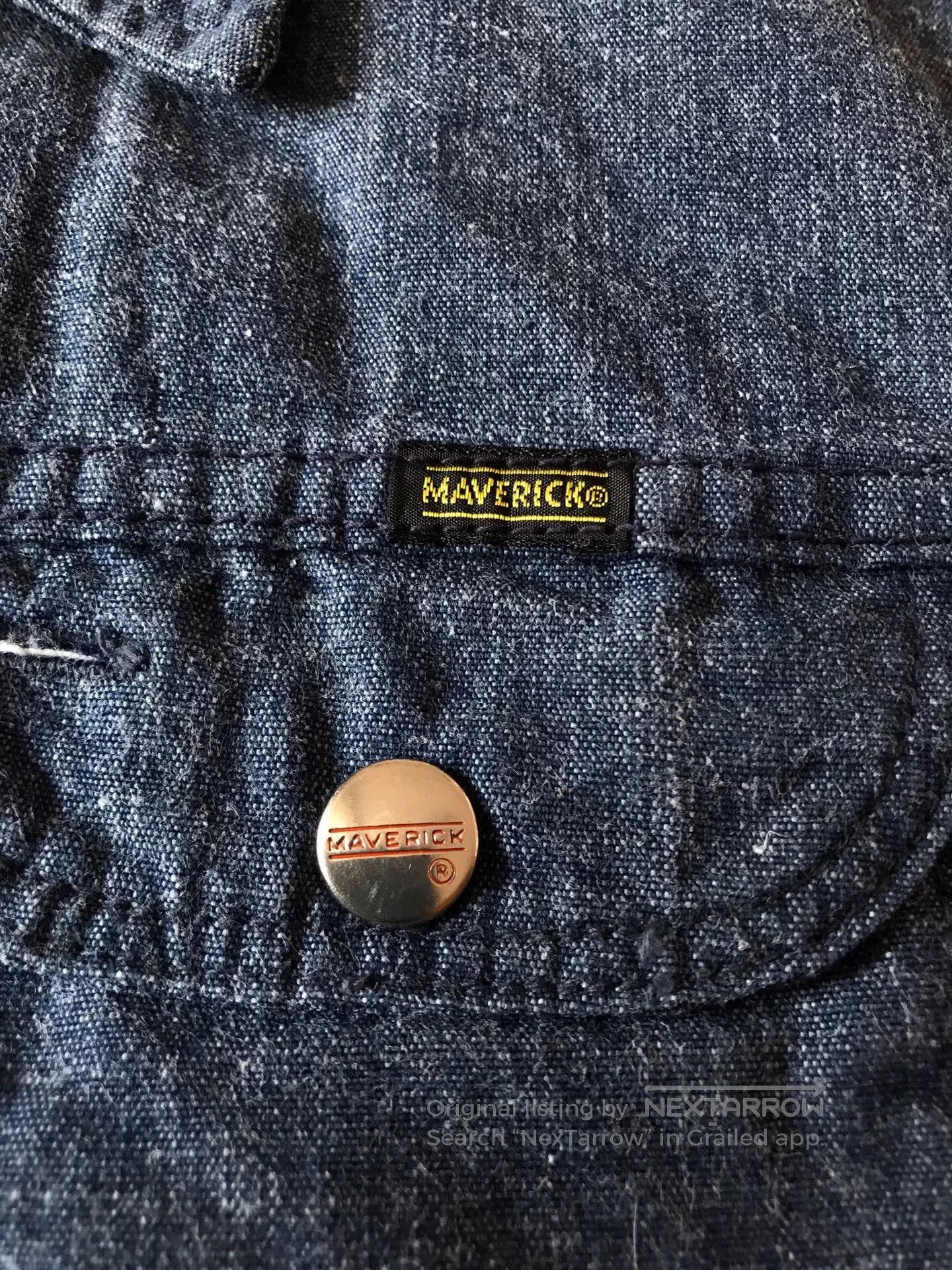Wrangler 80s Blue Bell Maverick Sherpa Western Jacket. Size US S / EU 44-46 / 1 - 7 Thumbnail