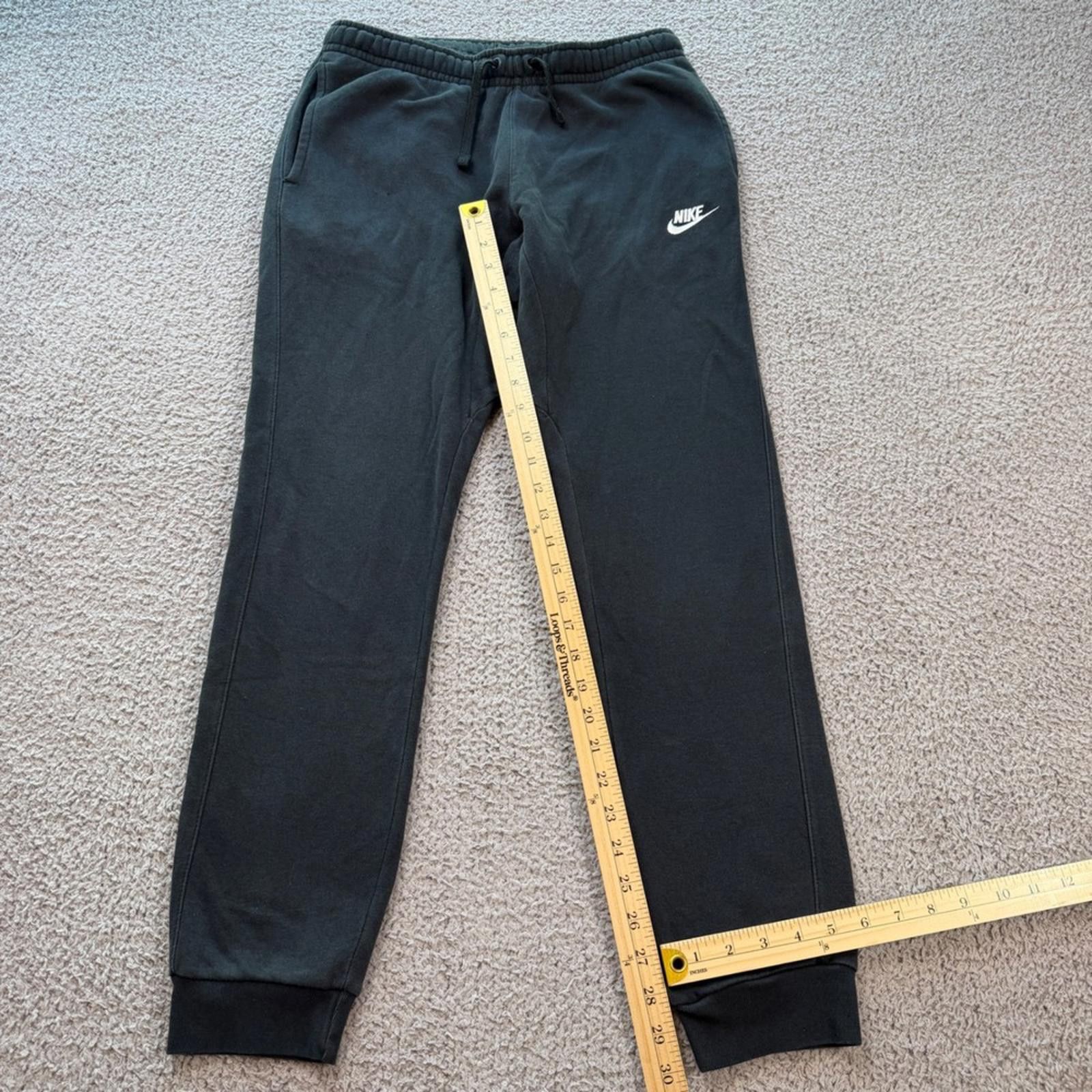 Nike Nike Mens Sportswear Club Fleece Joggers Black Sweatpants S Size US 30 / EU 46 - 3 Thumbnail