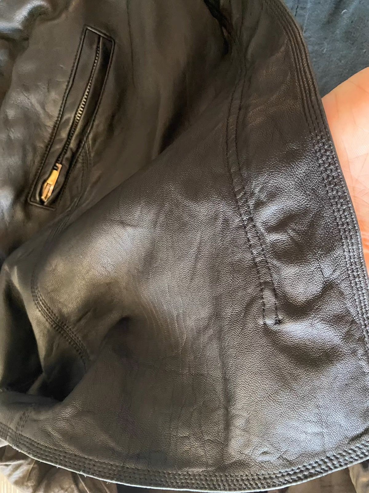 Rick Owens Rick Owens Lamb Leather Jacket Size US XXS / EU 40 - 6 Thumbnail