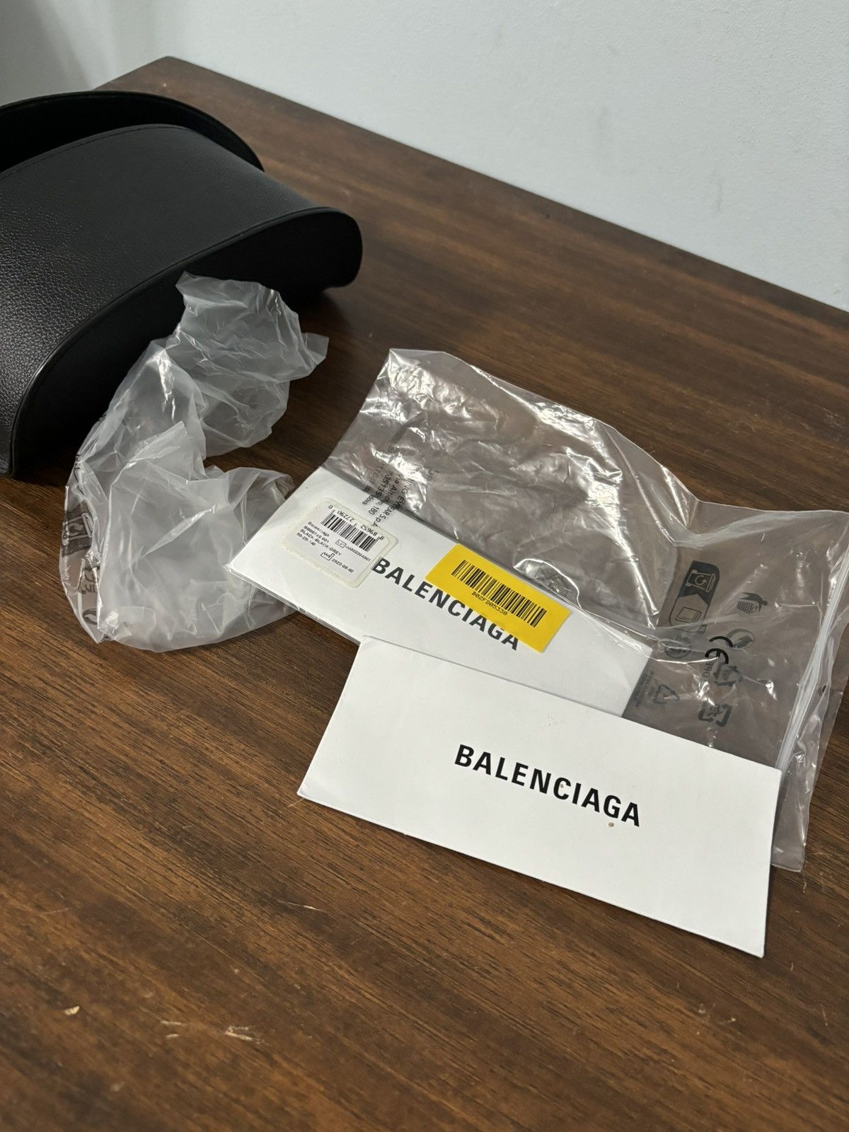 Balenciaga Balenciaga Wrap 72mm Sunglasses Silver Size ONE SIZE - 10 Thumbnail