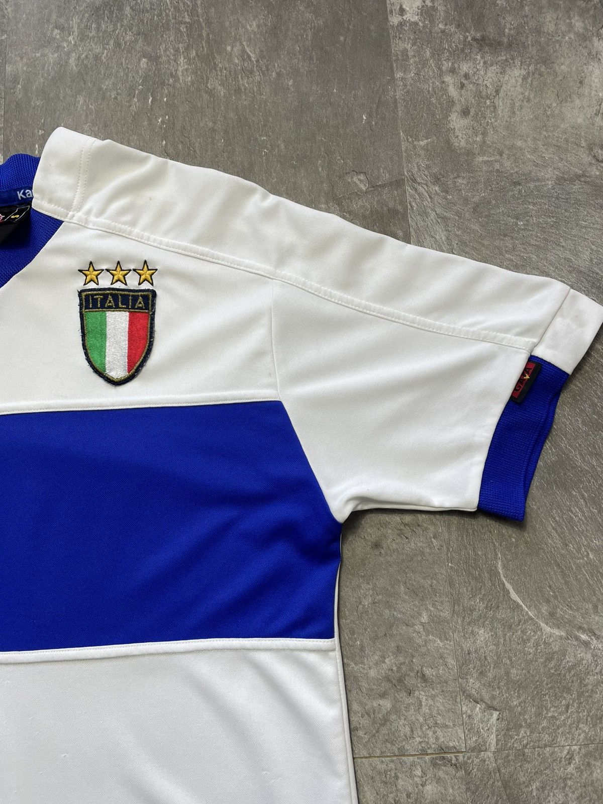 Kappa Vintage Kappa Italy 1998 1999 2000 Away Football Jersey Size US S / EU 44-46 / 1 - 4 Thumbnail