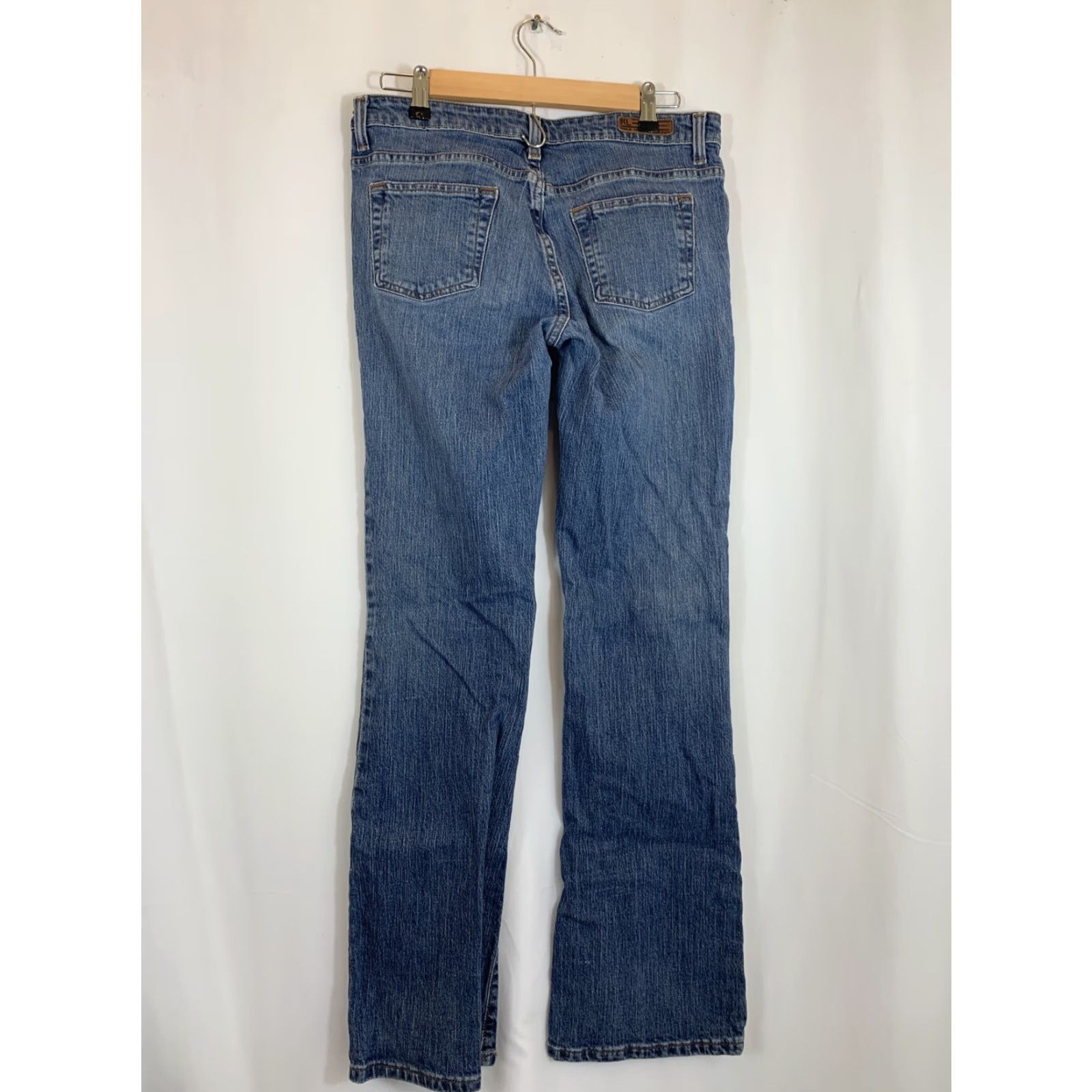 Polo Ralph Lauren VINTAGE Polo Ralph Lauren Jeans Company Womens Jeans Bootcut Stretch 10 Blue 100% Cotton Mid Rise 33in Inseam Womens Jeans Size 32" / US 10 / IT 46 - 6 Thumbnail