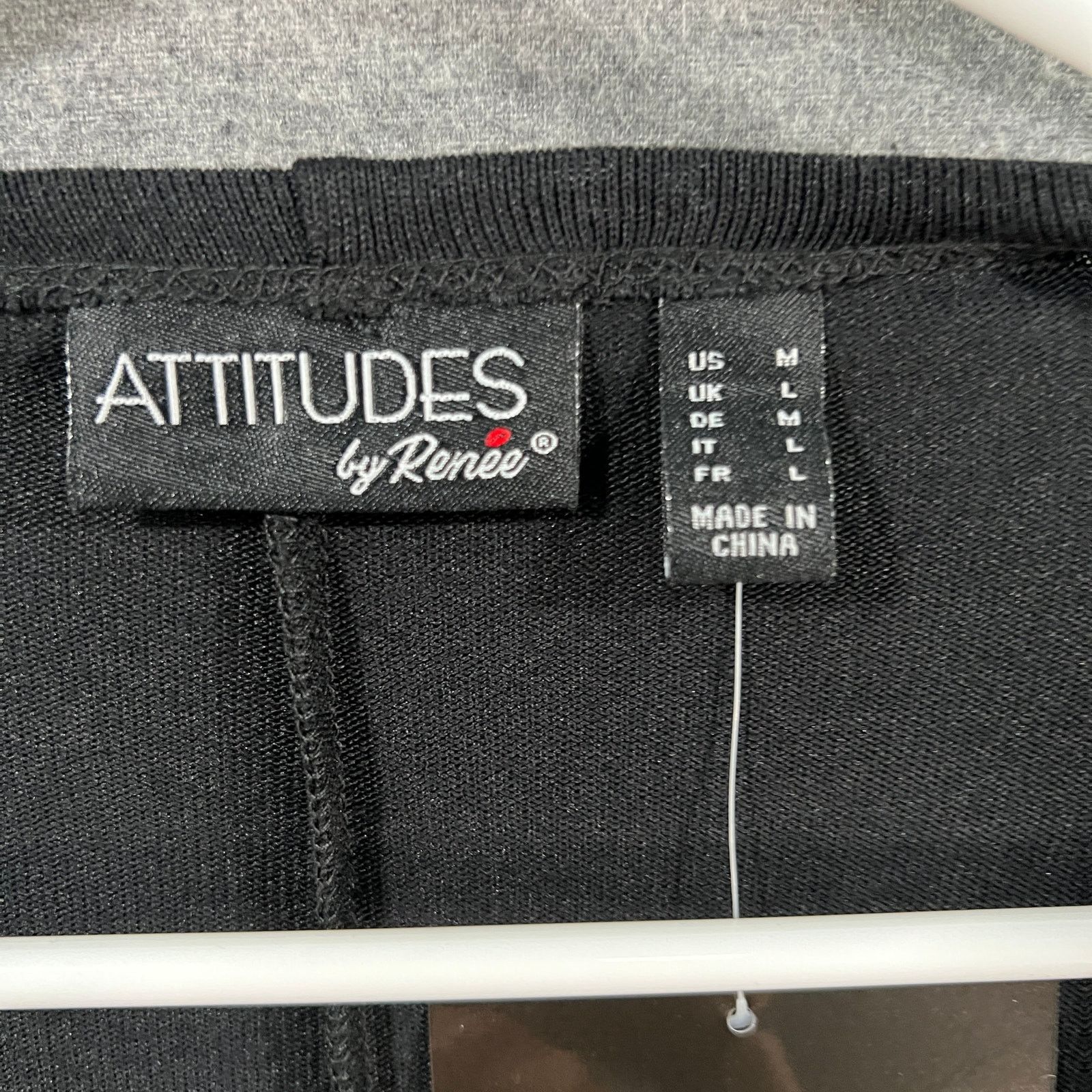 Other Attitudes by Renee Global Illusions Casknit Cocoon Cardiga Size M / US 6-8 / IT 42-44 - 4 Thumbnail