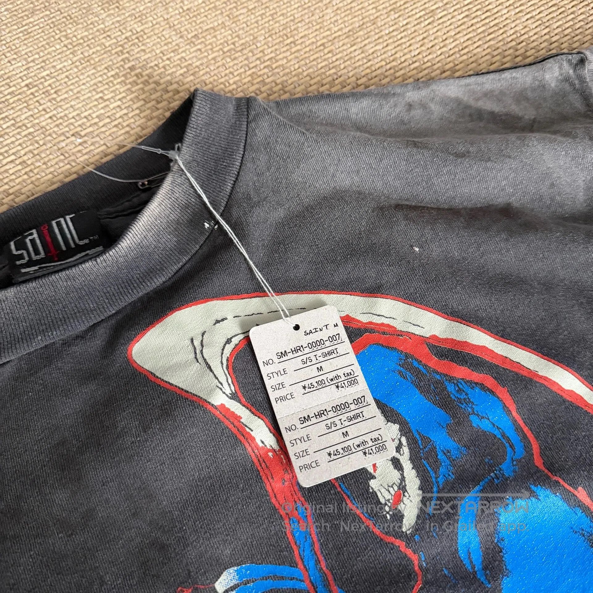 Saint Michael Saint Michael Grim Reaper Graphic Tee. Size US M / EU 48-50 / 2 - 4 Thumbnail