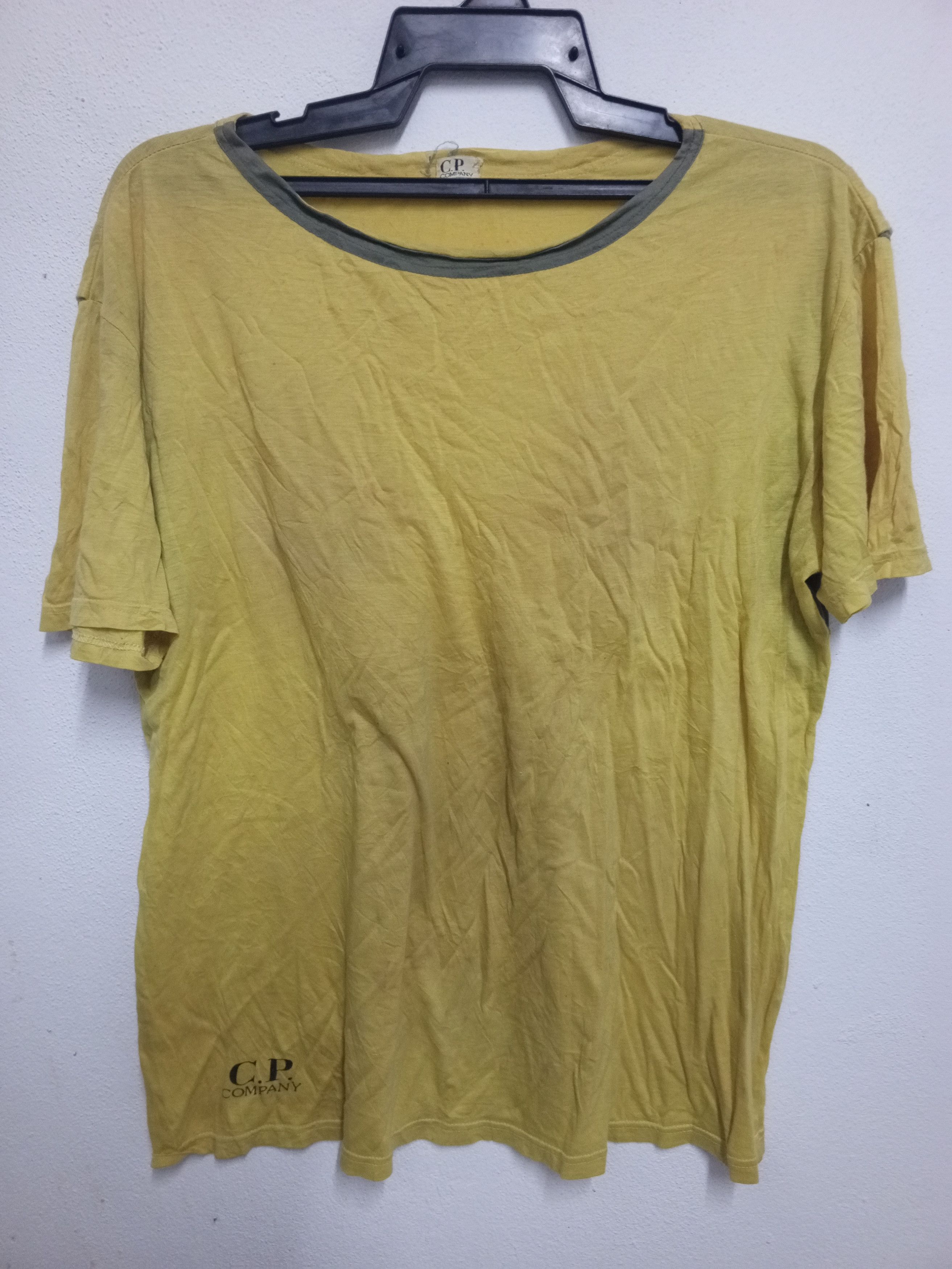 Massimo Osti Yellow c.p company by Massimo osti tshirt Size US L / EU 52-54 / 3 - 2 Thumbnail
