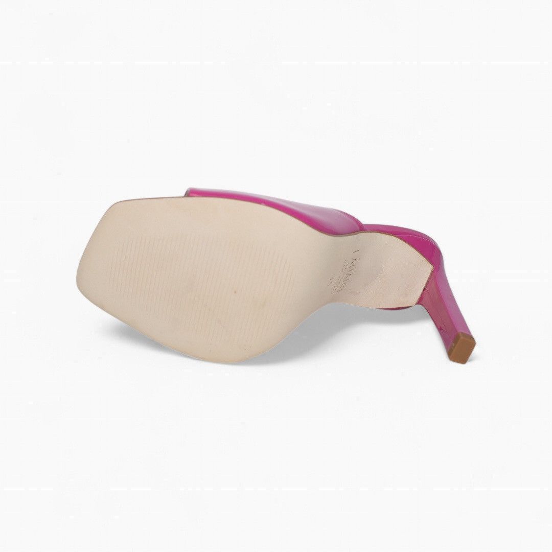 Other Ladaire ✦ Pink Patent Leather Mule Heels Size US 4 / IT 34 - 8 Thumbnail