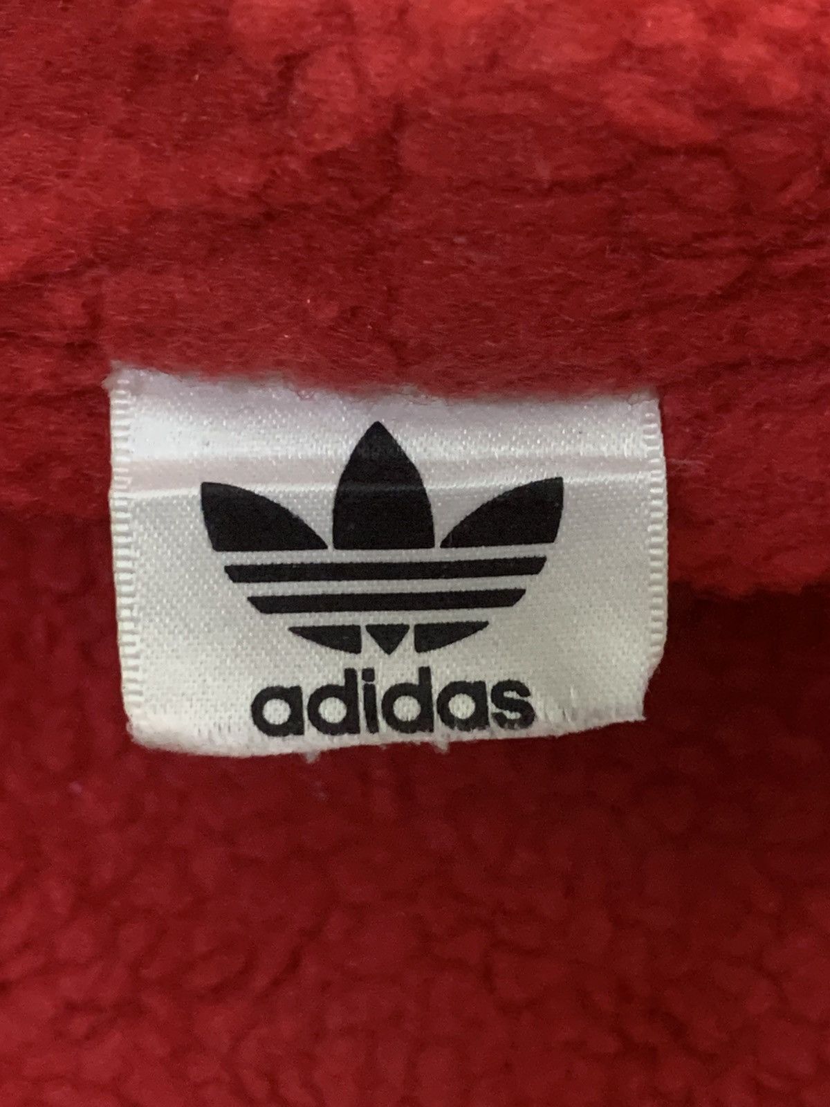 Adidas Rare Design Vintage Adidas Trefoil Big Logo Jackets Size US L / EU 52-54 / 3 - 4 Thumbnail
