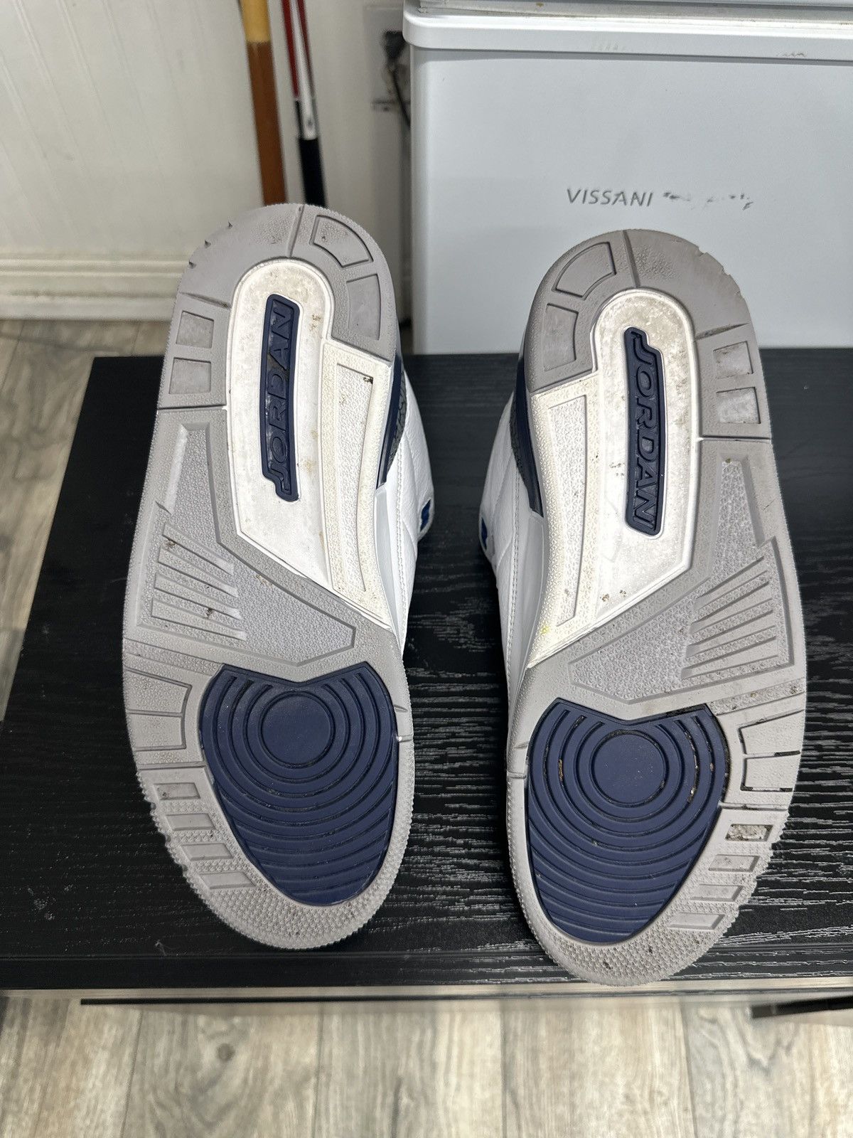 Jordan Brand Jordan 3 Retro Midnight Navy Size US 9 / EU 42 - 5 Thumbnail