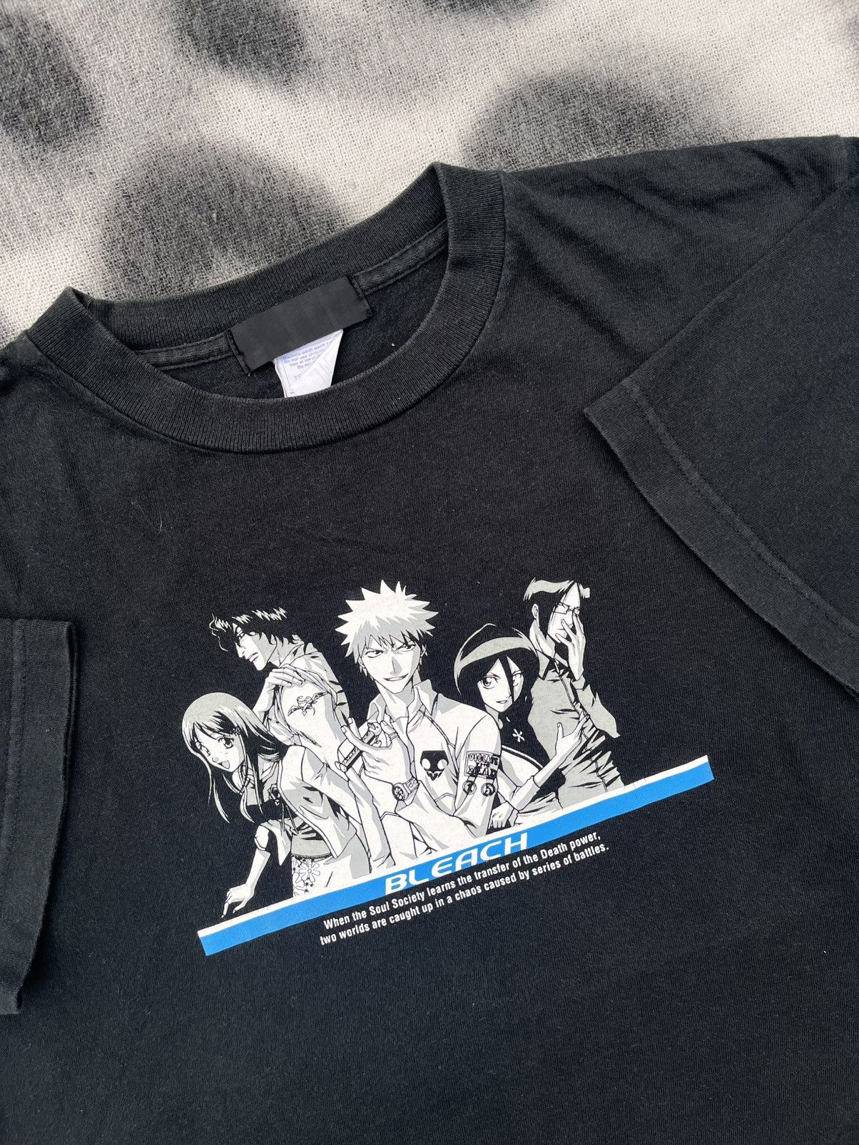 Anime Rare! Vintage Bleach Anime Tshirt Size US L / EU 52-54 / 3 - 2 Thumbnail