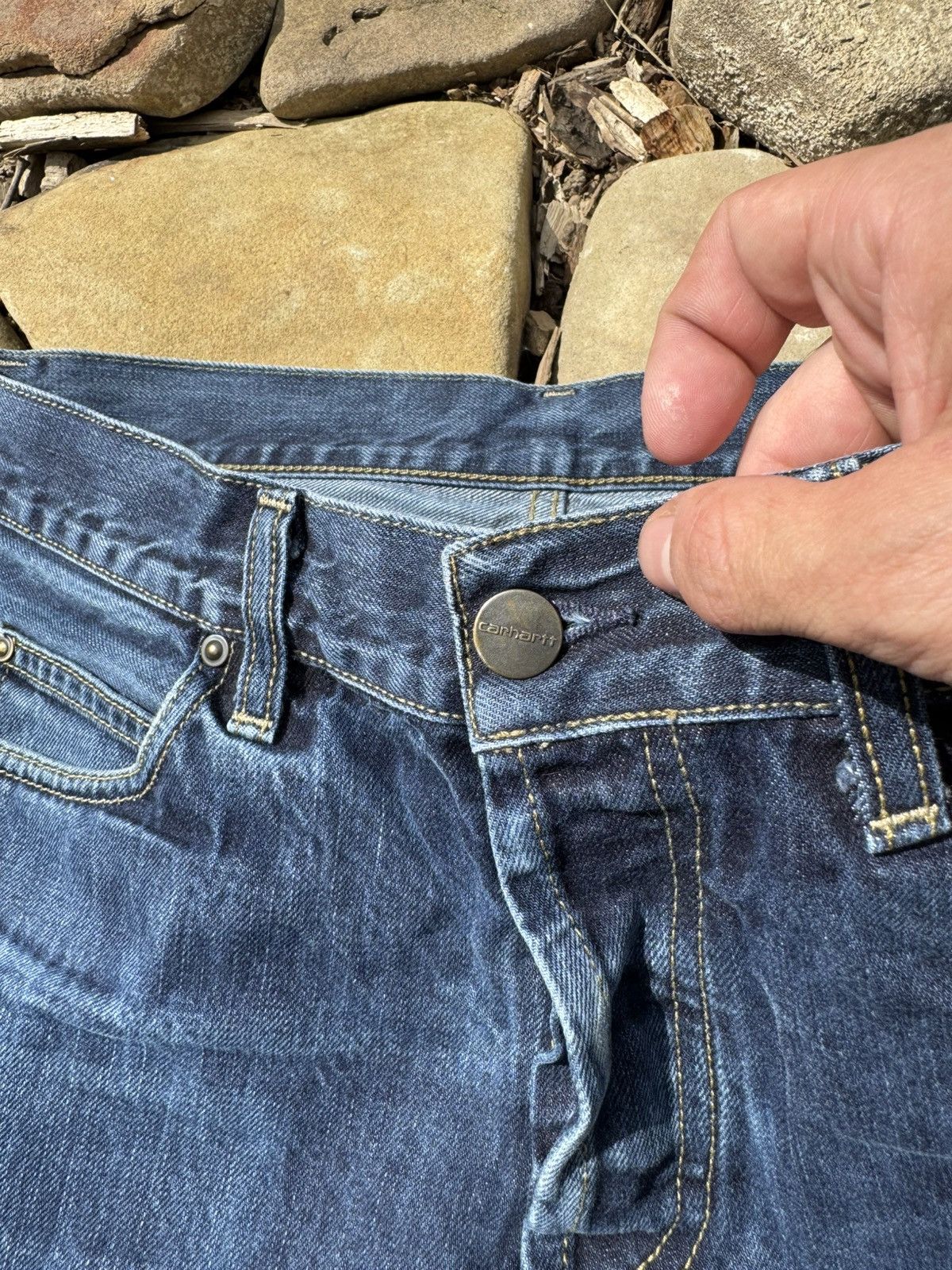Carhartt Vintage Carhartt Texas Distressed Pants Size US 31 - 7 Thumbnail