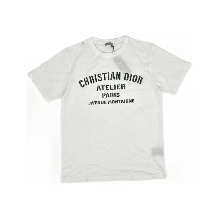 Dior Dior Dior Atelier Letter Print Short Sleeve T-Shirt 0079-2 Size US M / EU 48-50 / 2 - 2 Thumbnail