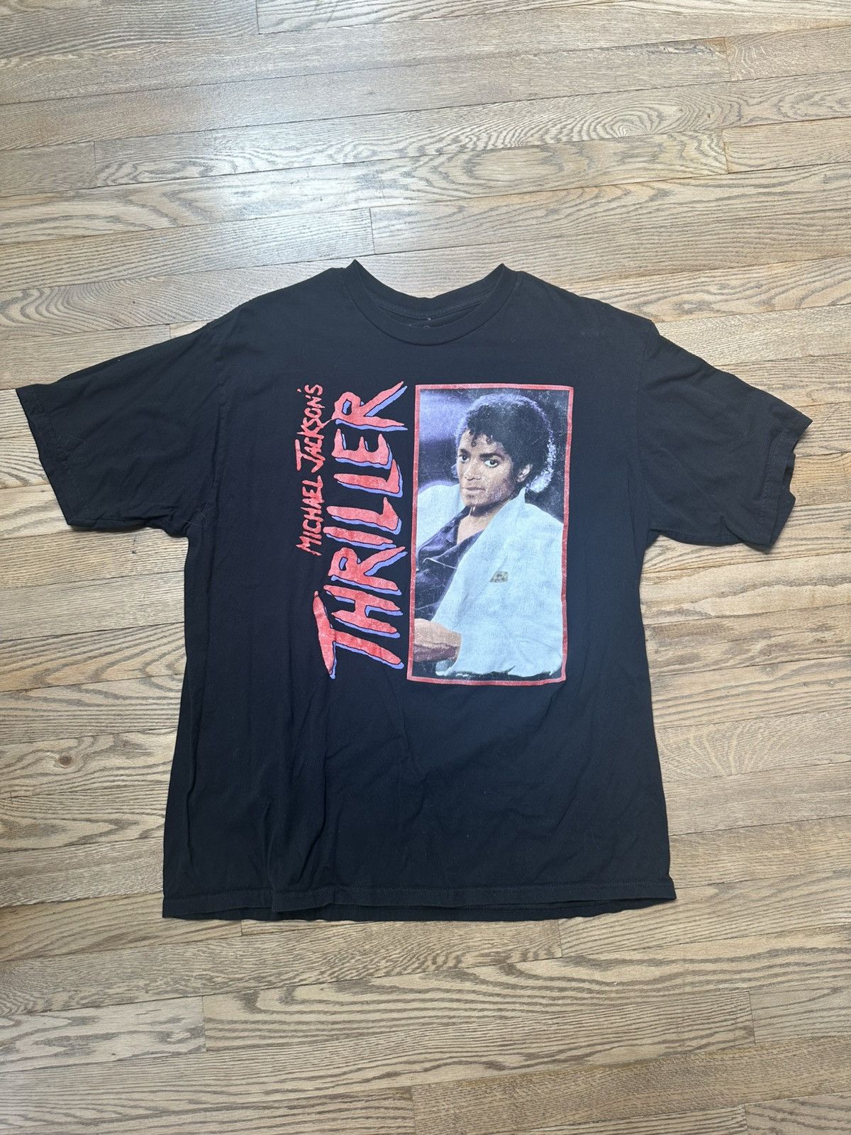 Band Tees × Michael Jackson Thriller Cover Shirt Size US XL / EU 56 / 4 - 1 Preview