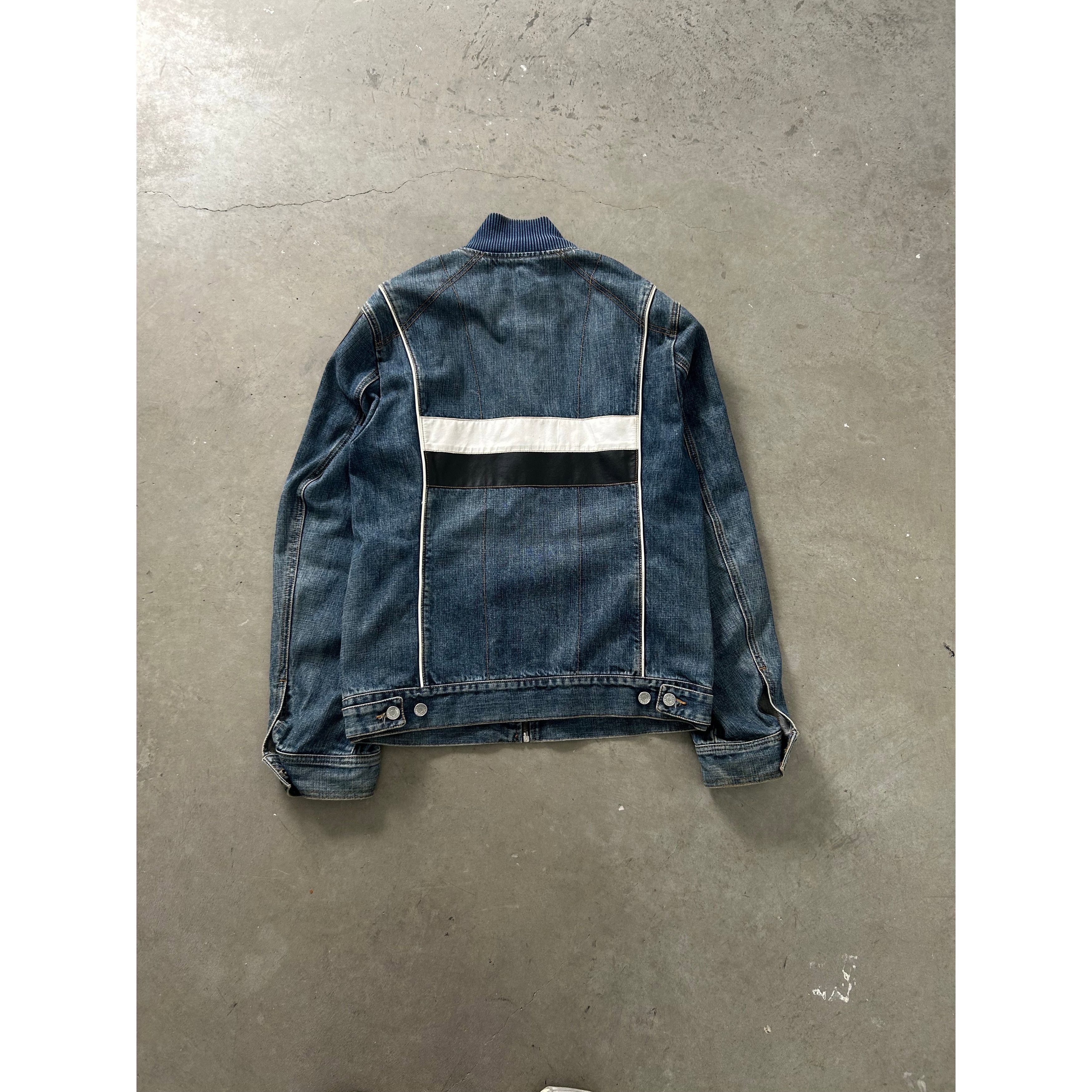 Dolce & Gabbana Dolce & Gabbana Denim Biker Jacket Size US L / EU 52-54 / 3 - 8 Thumbnail